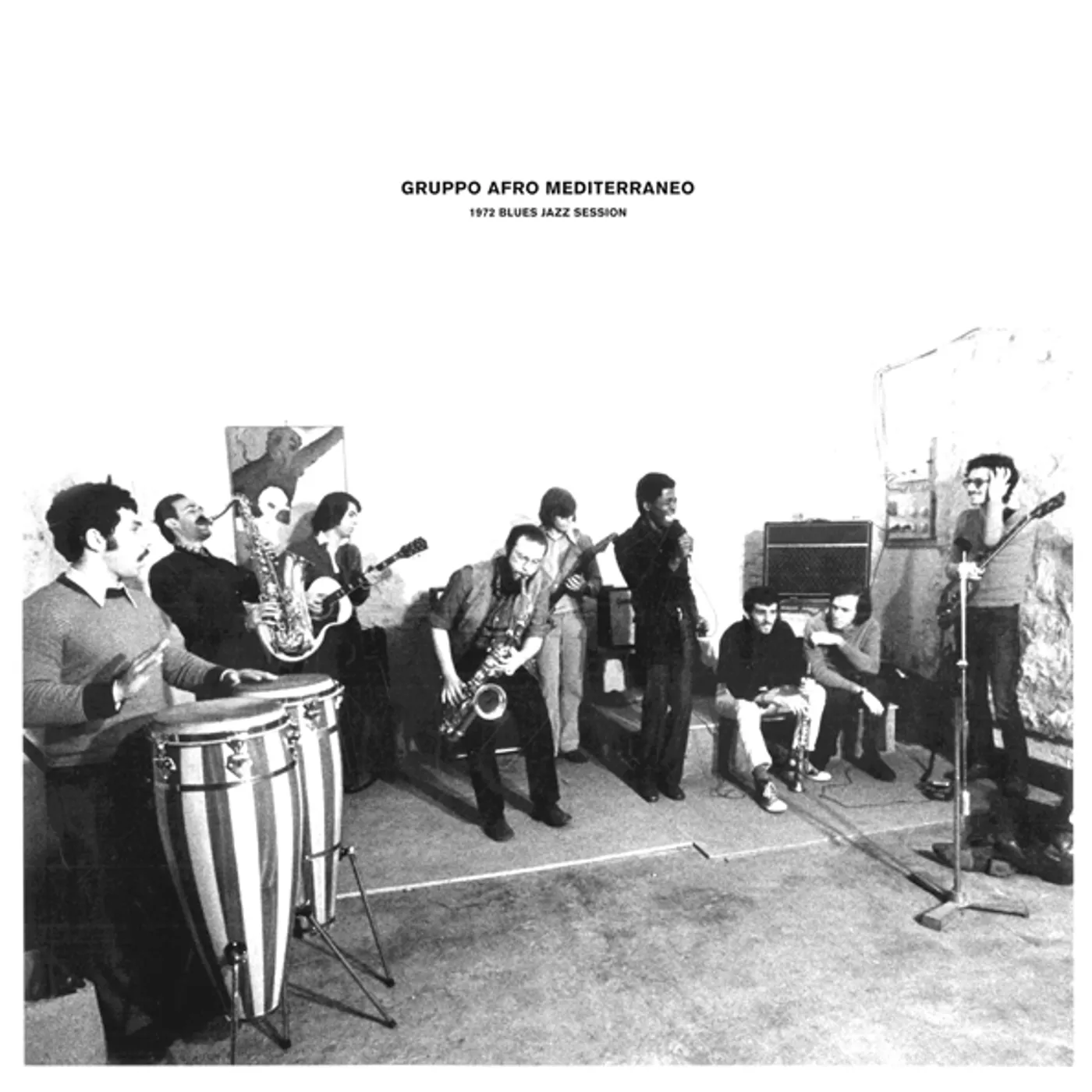 Gruppo Afro Mediterrane 1972 BLUES JAZZ SESSION Vinyl Record