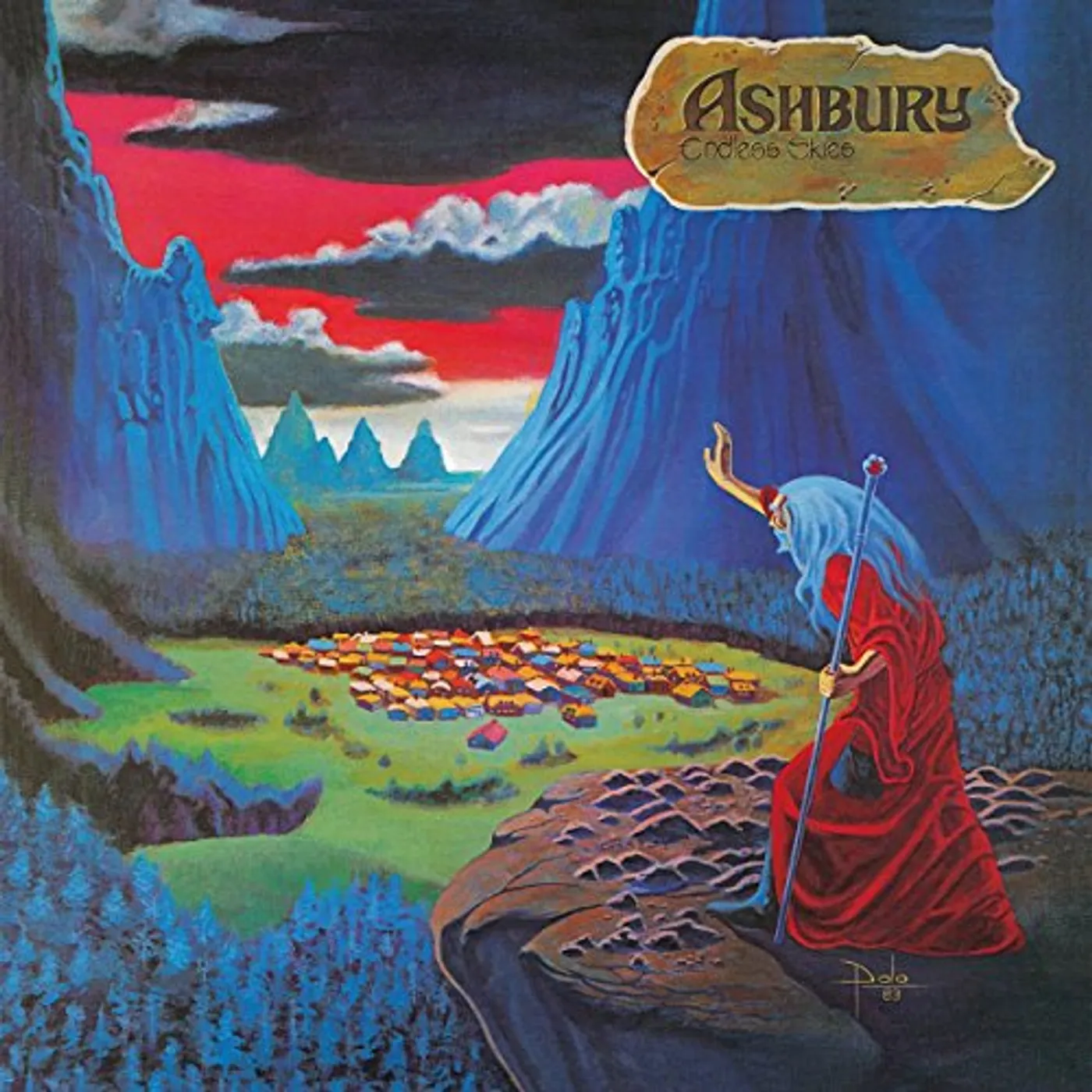 Ashbury ENDLESS SKIES (CLEAR) Vinyl Record
