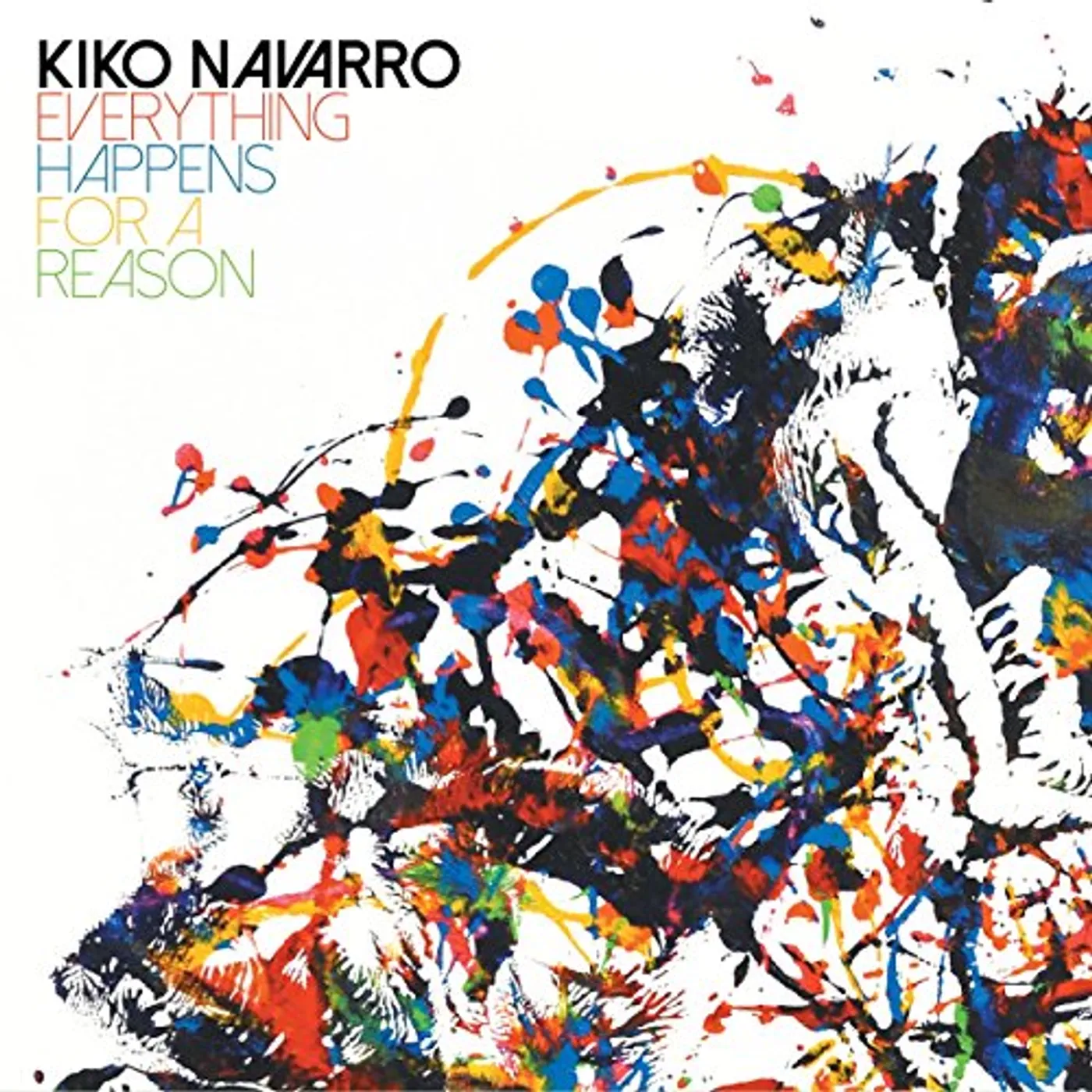 Kiko Navarro EVERYTHING HAPPENS FOR A REASON CD