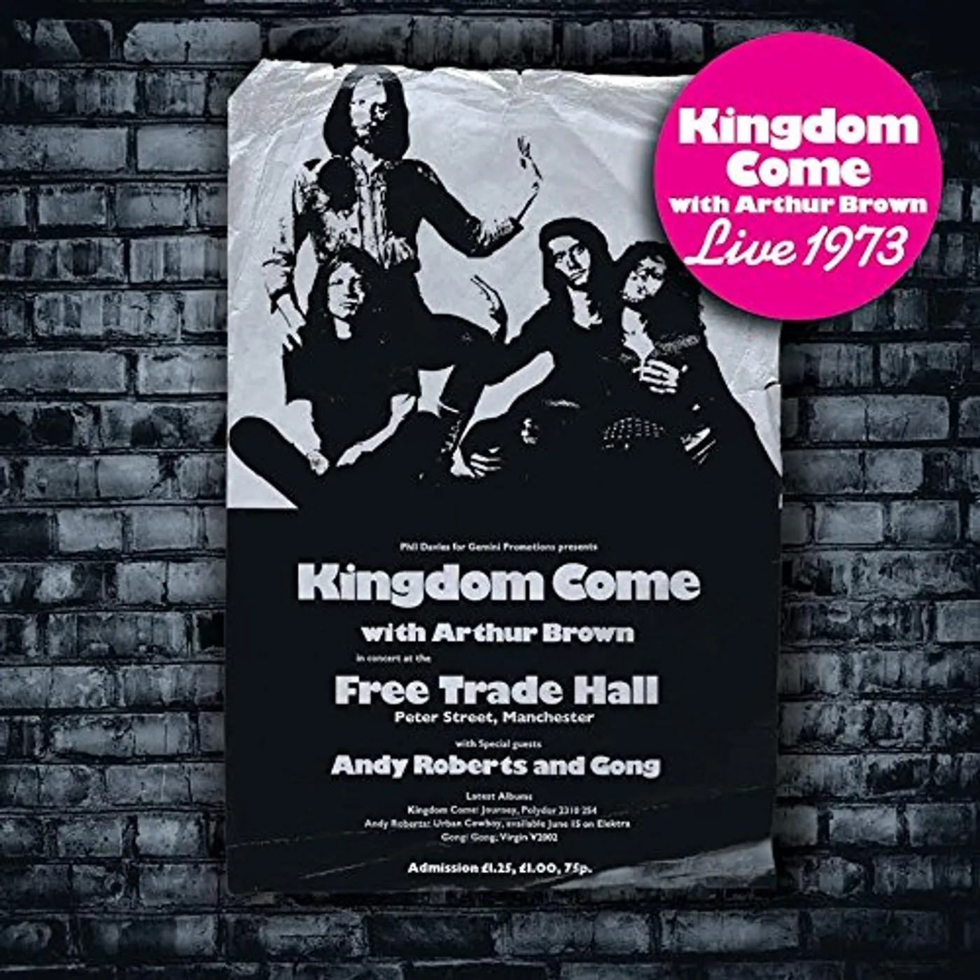 ARTHUR BROWN'S KINGDOM COME (MANCHESTER FREE TRADE CD