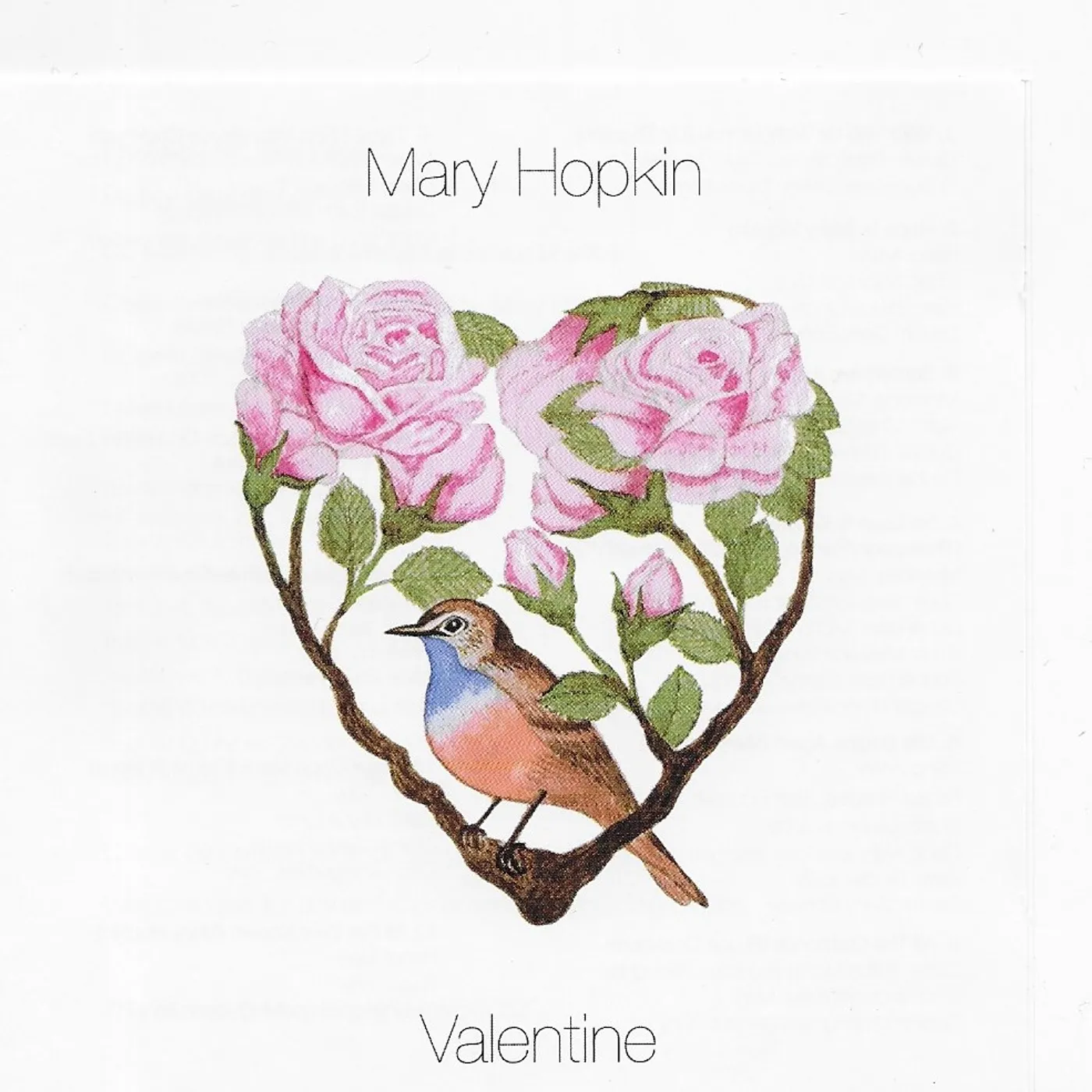 Mary Hopkin VALENTINE CD