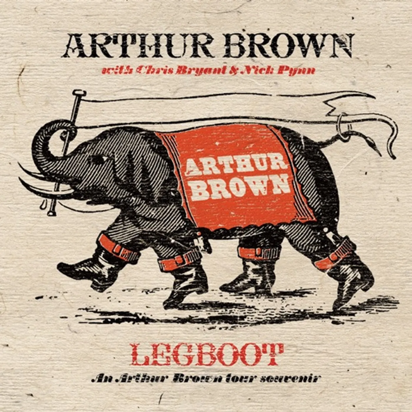 Arthur Brown LEGBOOT ALBUM CD