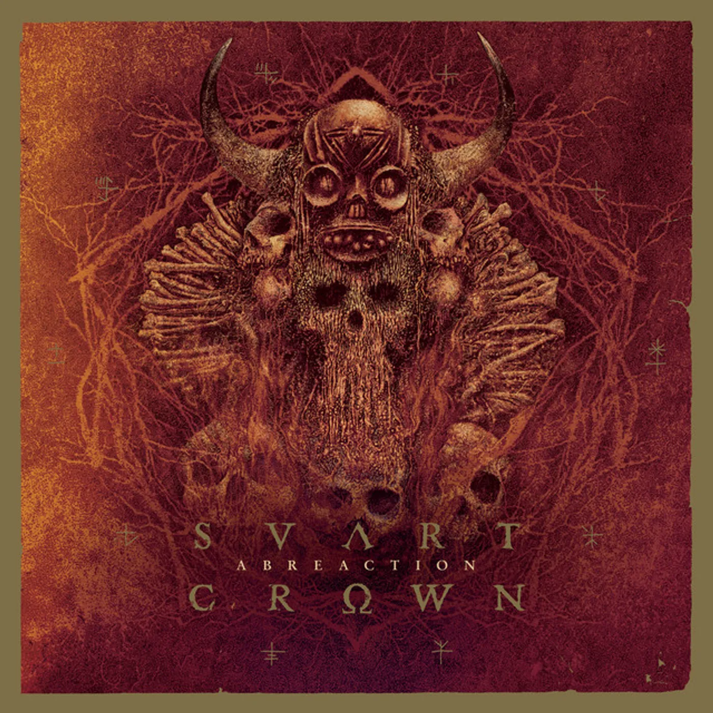Svart Crown ABREACTION Vinyl Record - Gold Disc