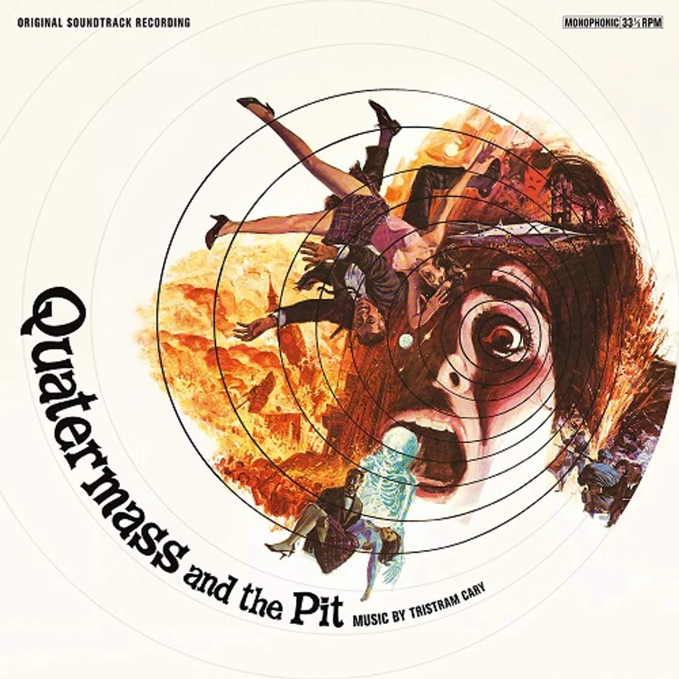 Tristram Cary QUATERMASS & THE PIT / Original Soundtrack Vinyl Record
