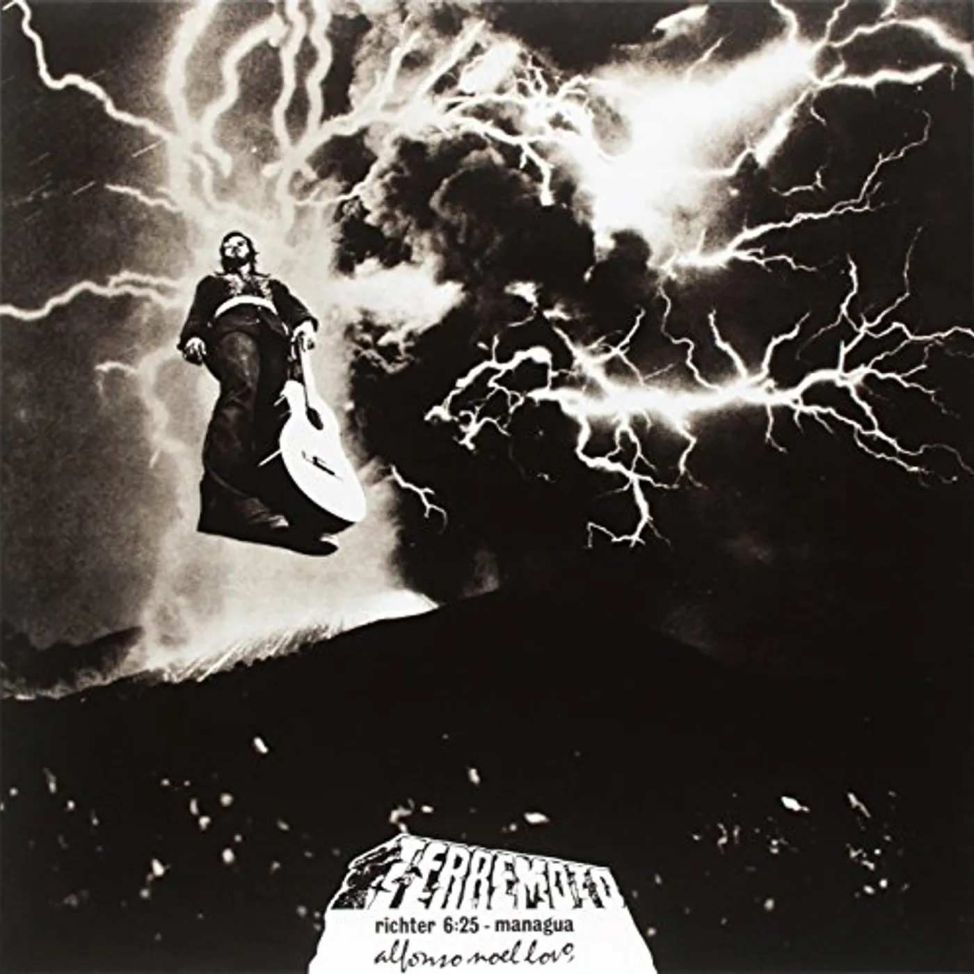 Alfonso Noel Lovo TERREMOTO RICHTER 6:25 - MANAGUA Vinyl Record