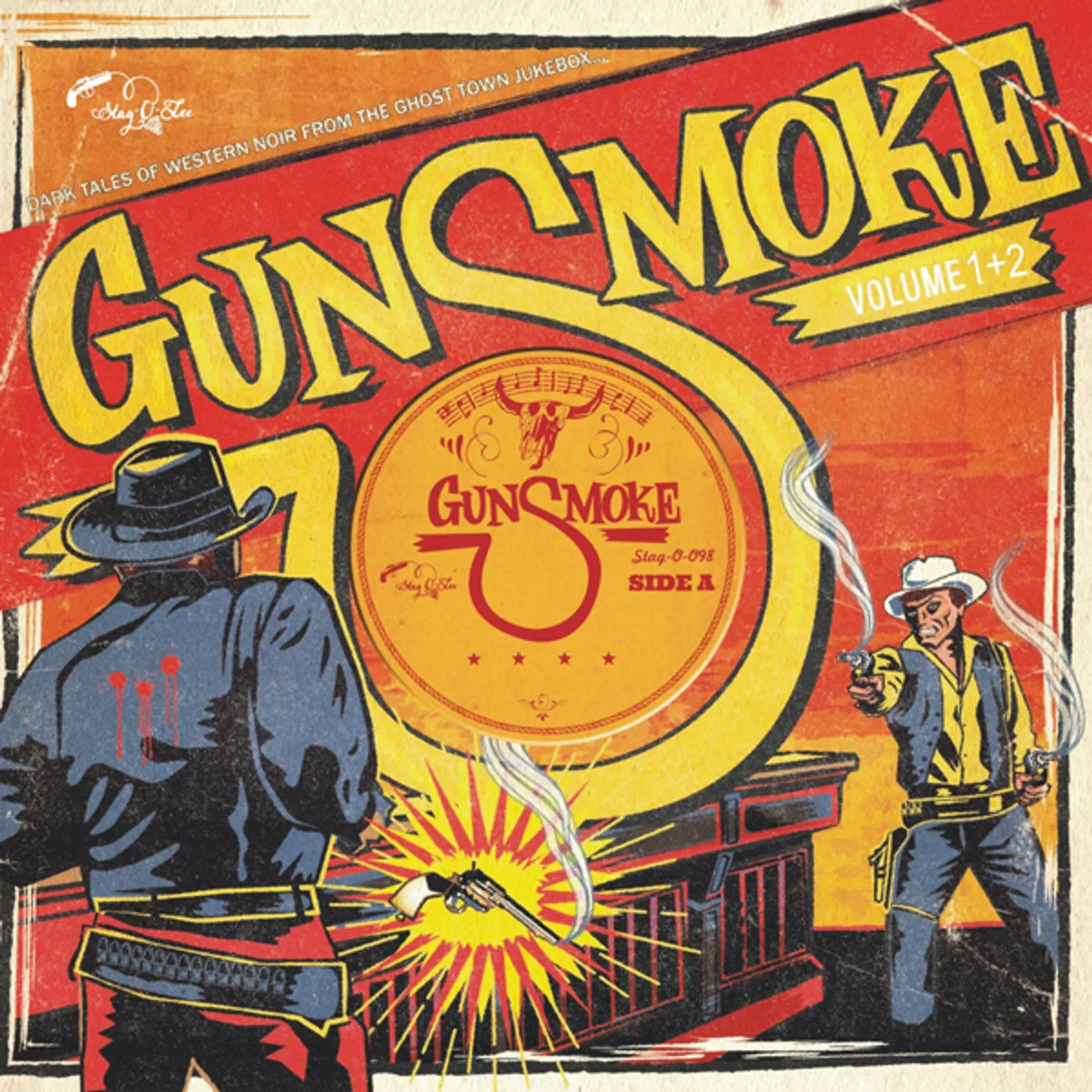 Various Artists  GUNSMOKE VOL.1 & 2: DARK TALES OF WESTERN NOIR FROM A GHOST TOWN JUKEBOX CD