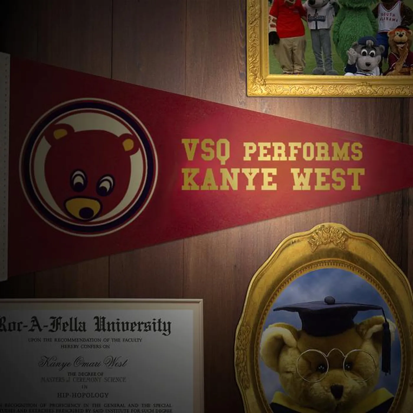 Vitamin String Quartet VSQ Performs Kanye West Vinyl Record