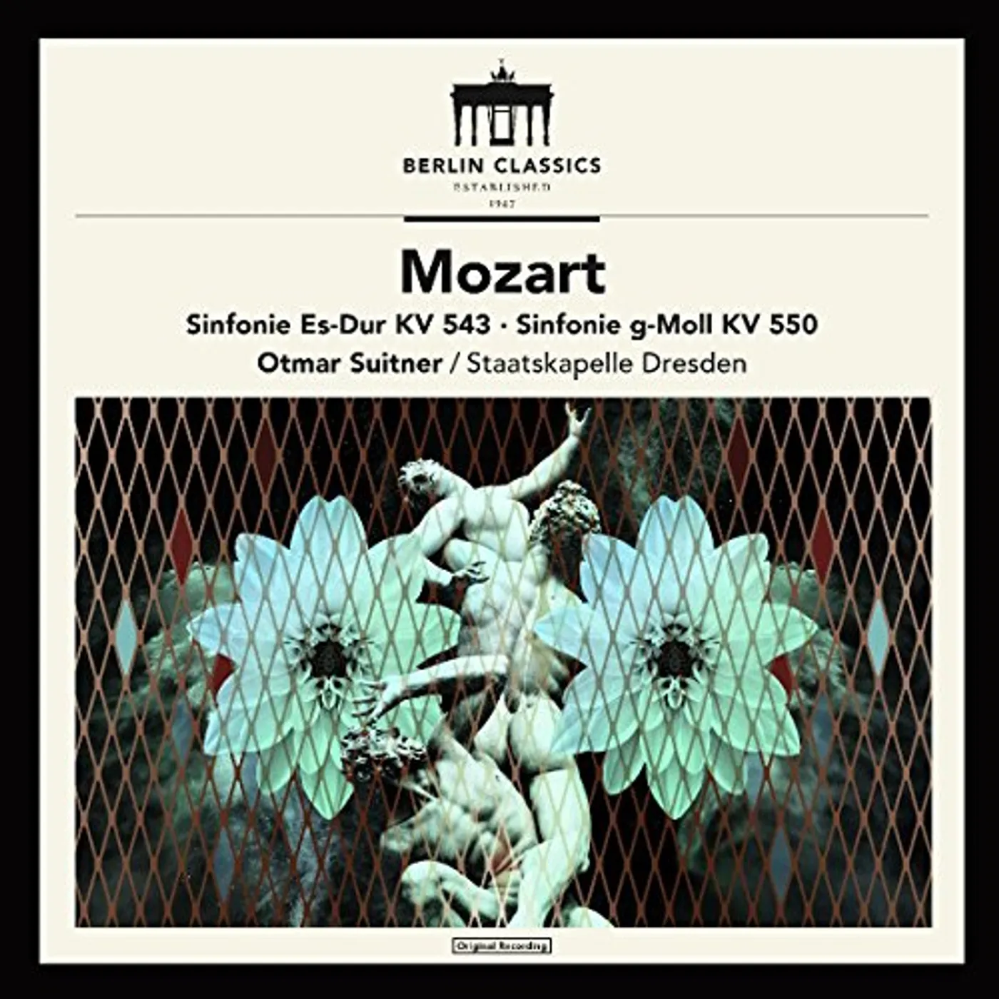 Mozart / Otmar Suitner / Dresden Staatskapelle MOZART: SYMPHONIES KV543 & KV550 CD