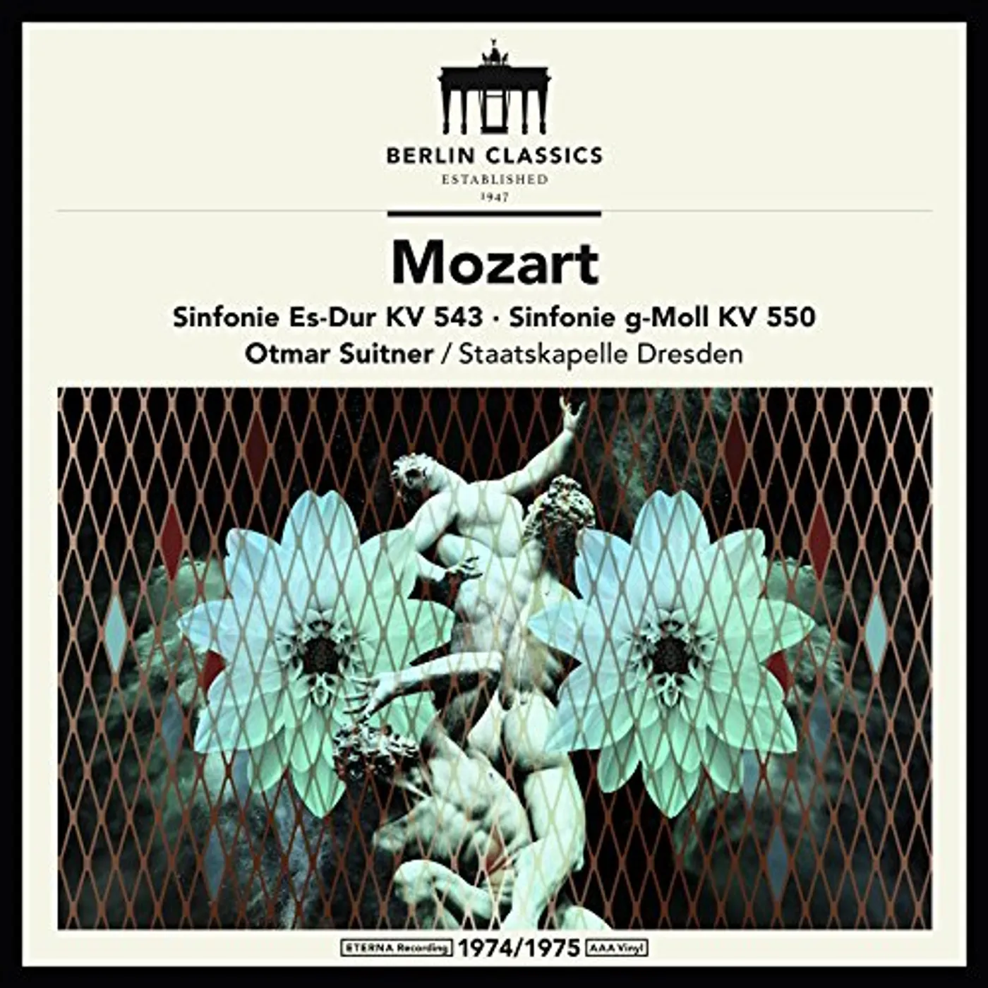 Mozart / Otmar Suitner / Dresden Staatskapelle MOZART: SYMPHONIES KV543 & KV550 Vinyl Record