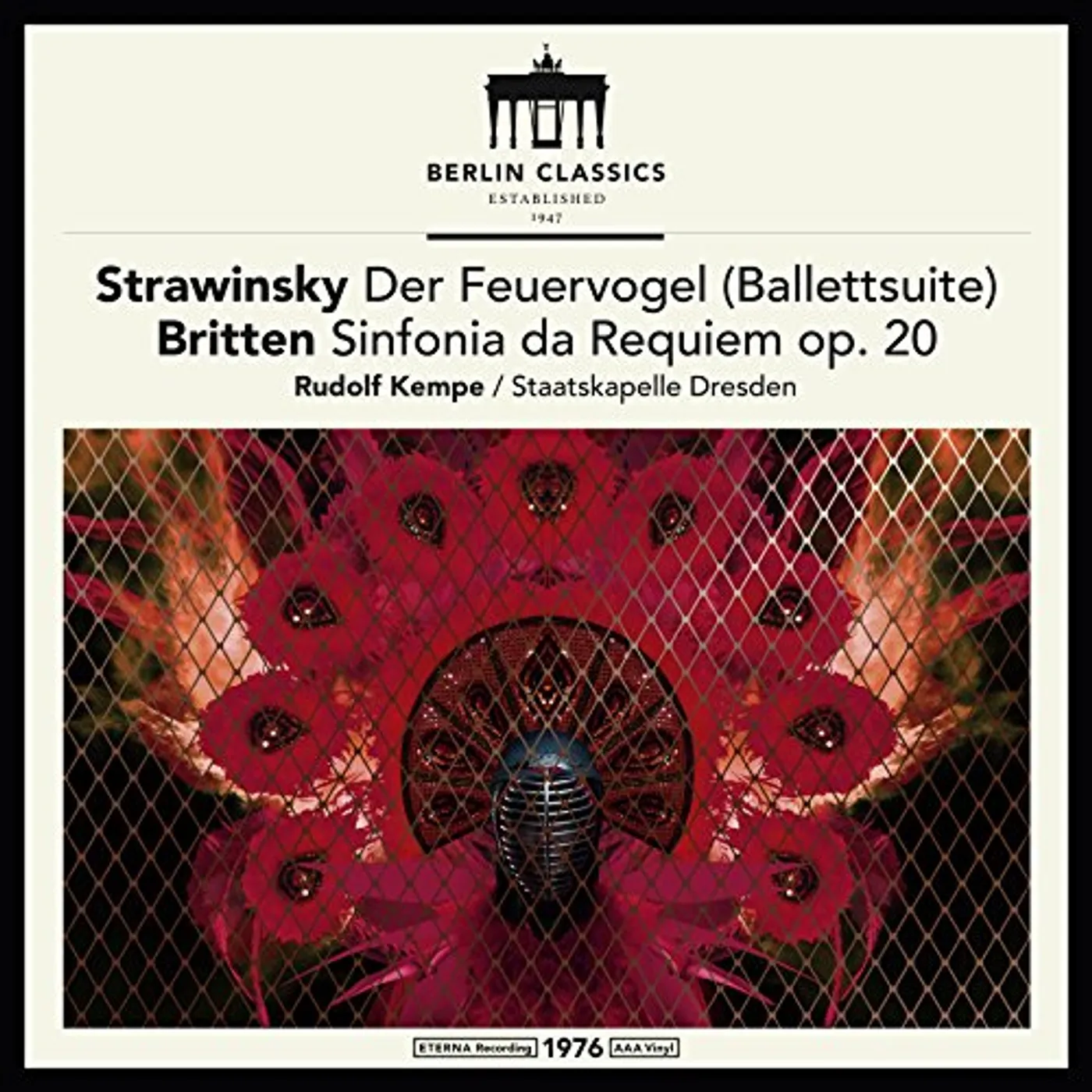 Britten / Stravinsky / Kempe / Dresden  STRAVINSKY & BRITTEN: FIREBIRD SUITE Vinyl Record