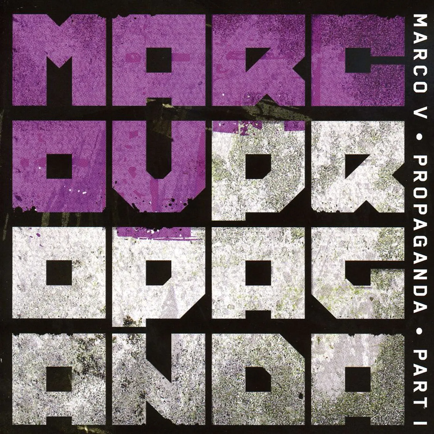 Marco V PROPAGANDA CD