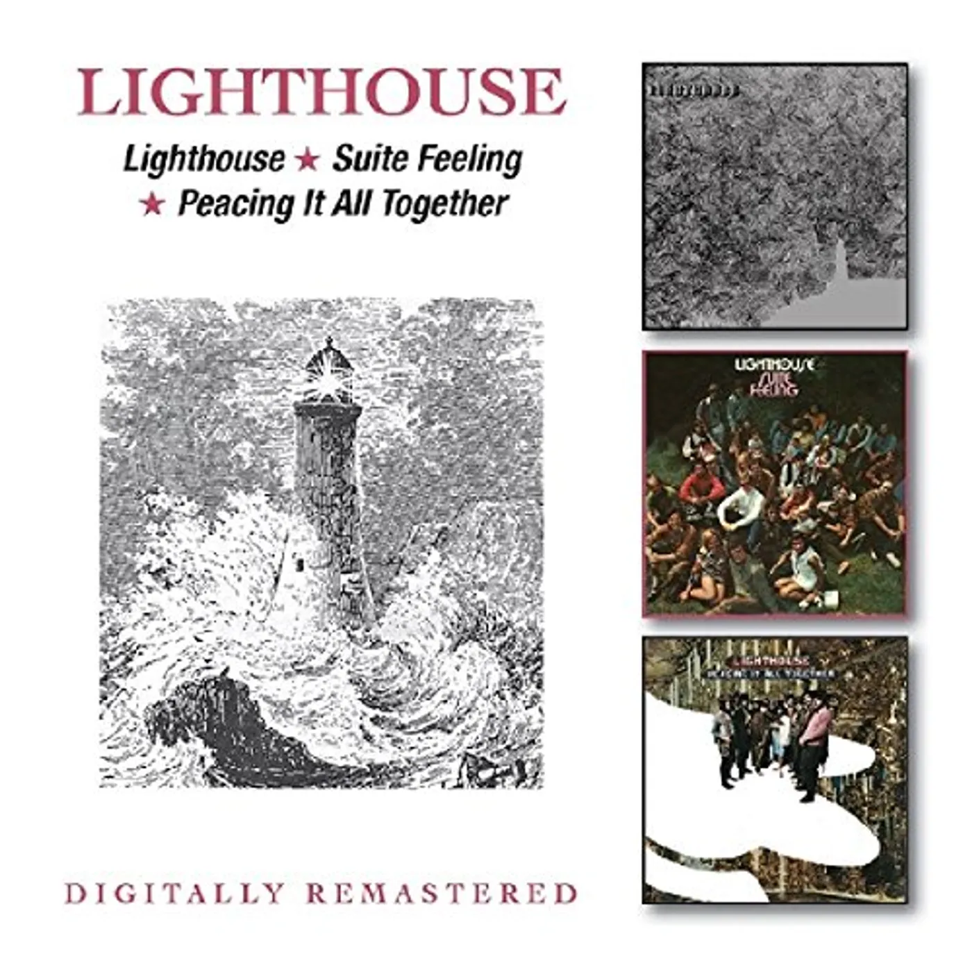 LIGHTHOUSE / SUITE FEELING / PEACING IT ALL CD
