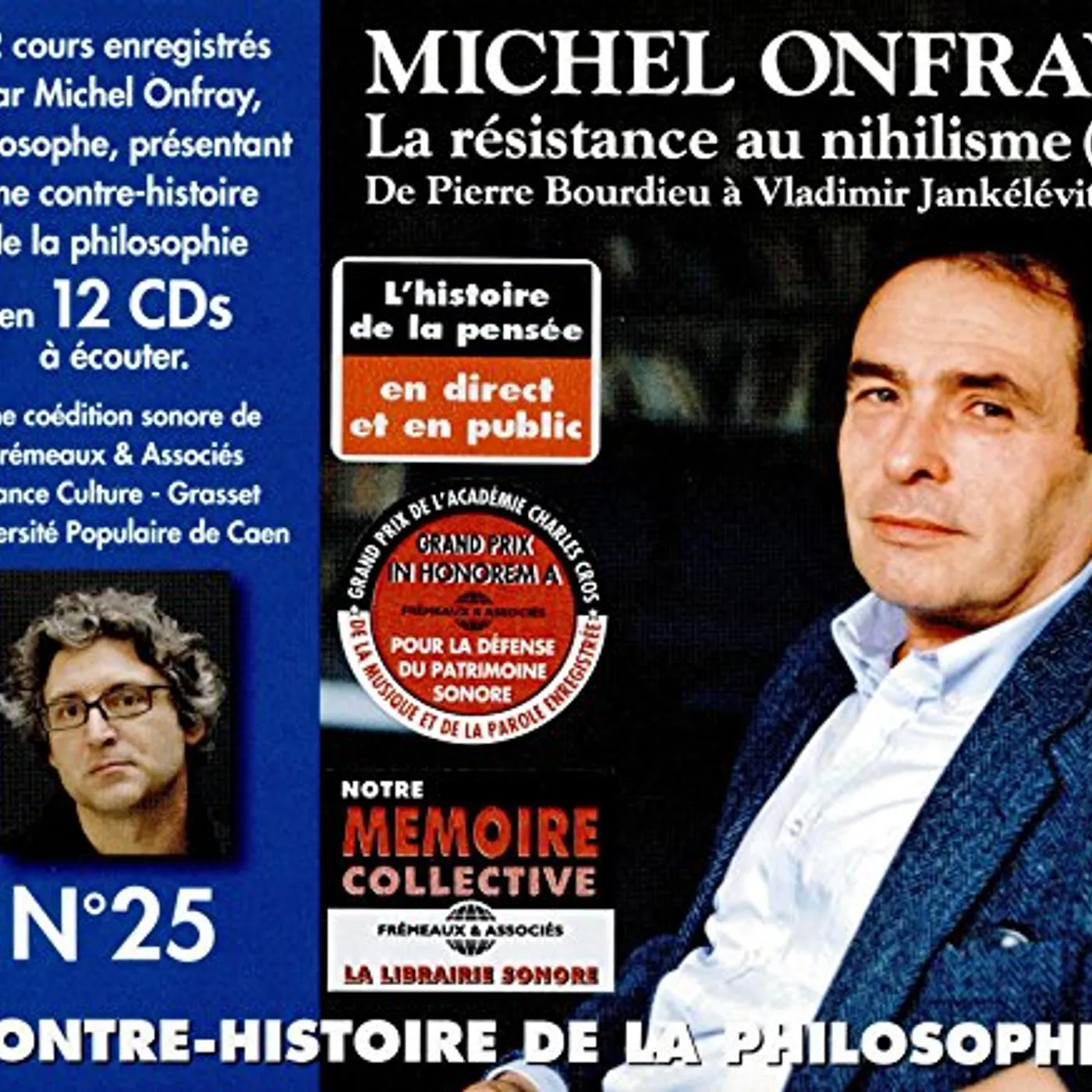 Michel Onfray V25: CONTRE HISTOIRE PHILOSOPHIE CD