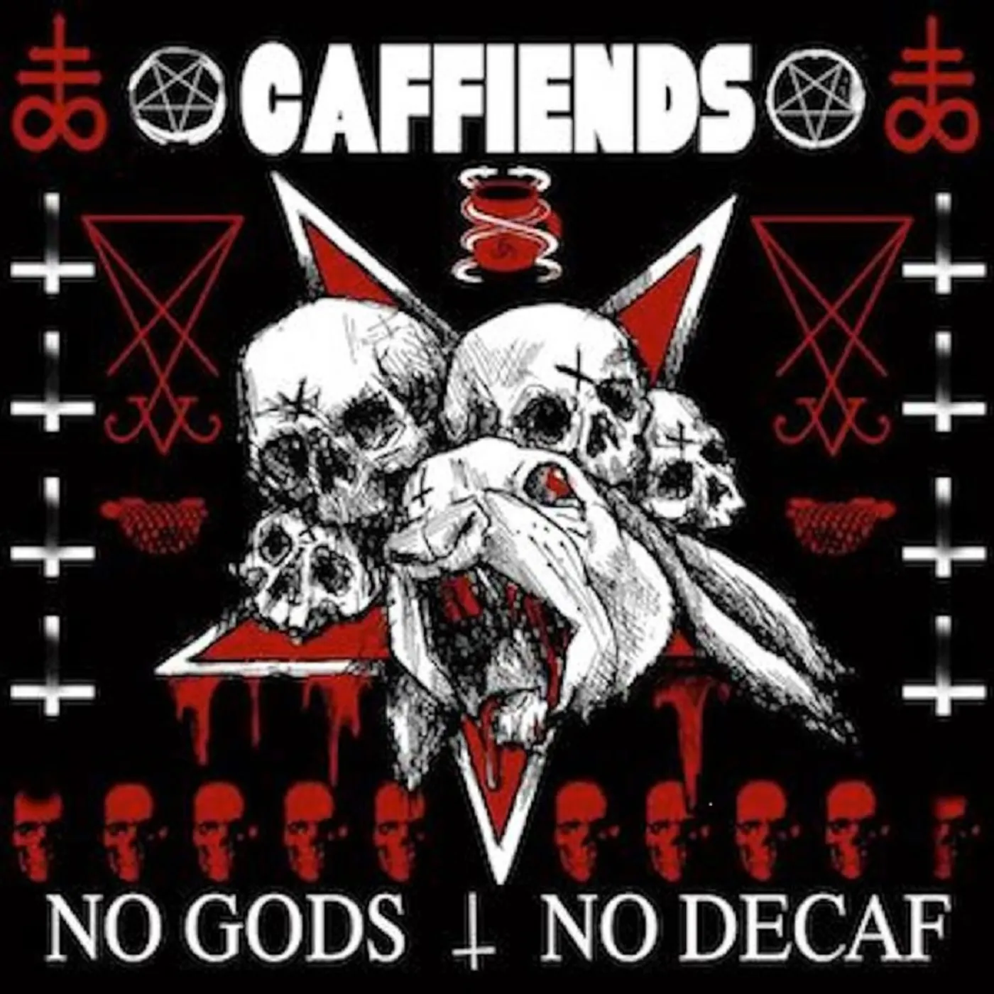 Caffiends No Gods No Decaf Vinyl Record
