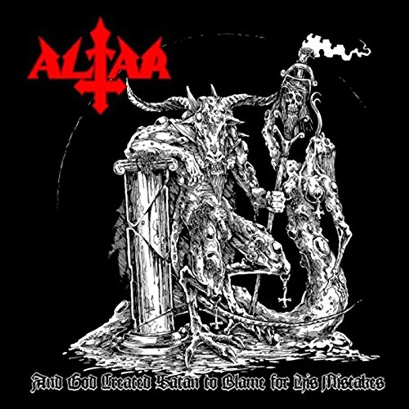 Altar AND GOD CREATED SATAN TO BLAME FOR HIS MISTAKES CD