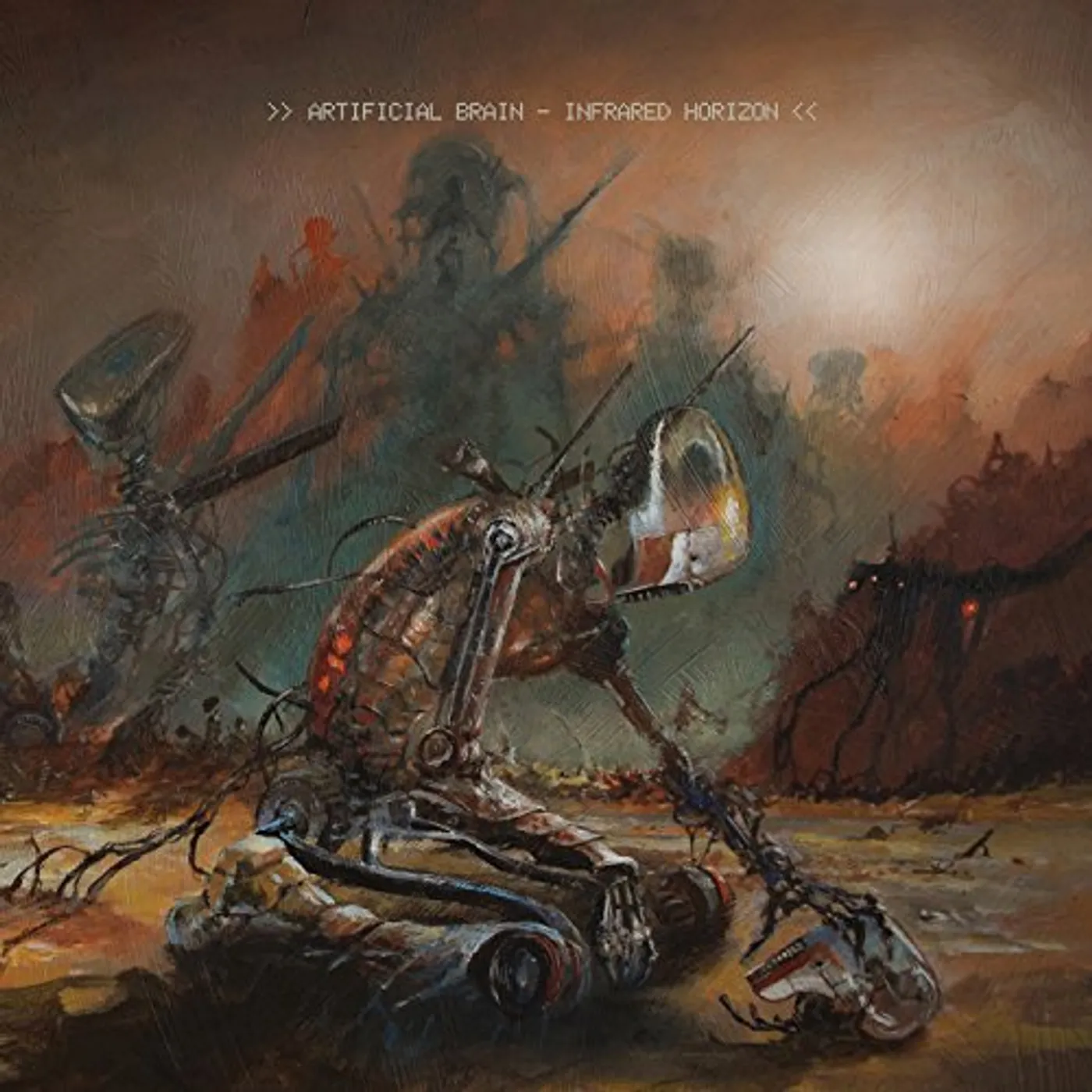 Artificial Brain Infrared Horizon Vinyl Record