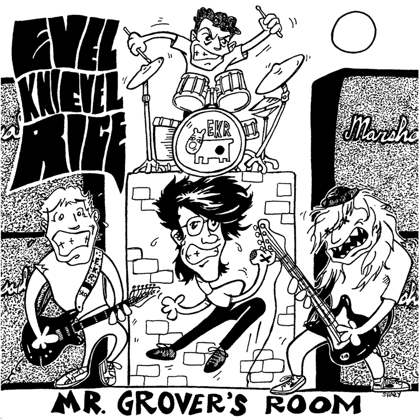 Evel Knievel Rice Mr. Grover's Room Vinyl Record