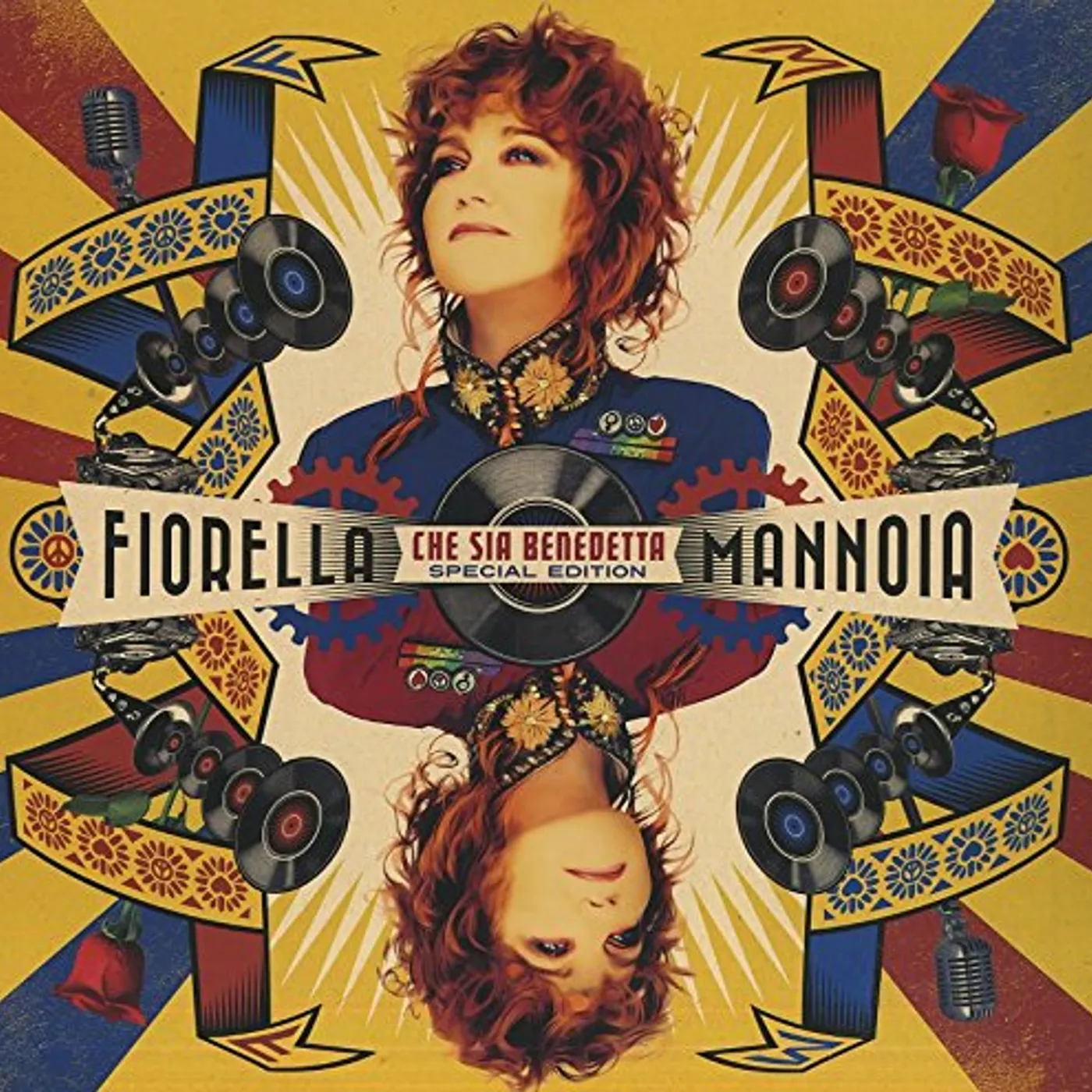 Fiorella Mannoia CHE SIA BENEDETTA SPECIAL EDITION Vinyl Record