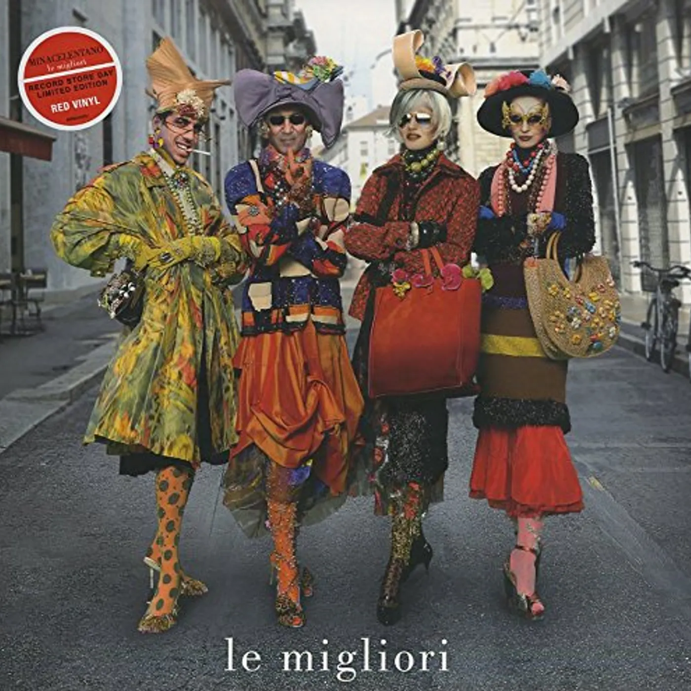MINACELENTANO LE MIGLIORI VRS 1 (RED VINYL) Vinyl Record
