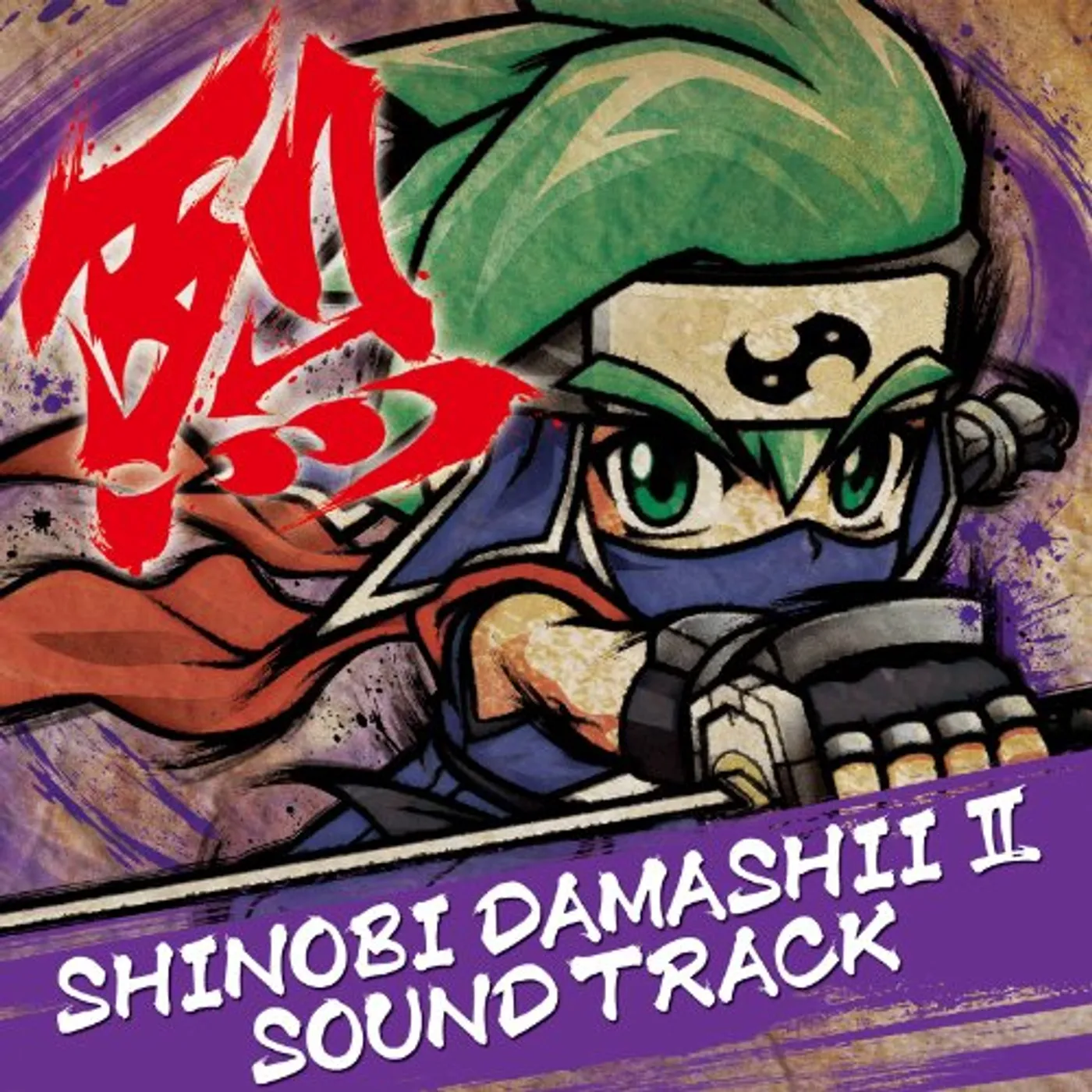 Game Music SHINOBI DAMASHII 2 -REKKA NO / Original Soundtrack CD