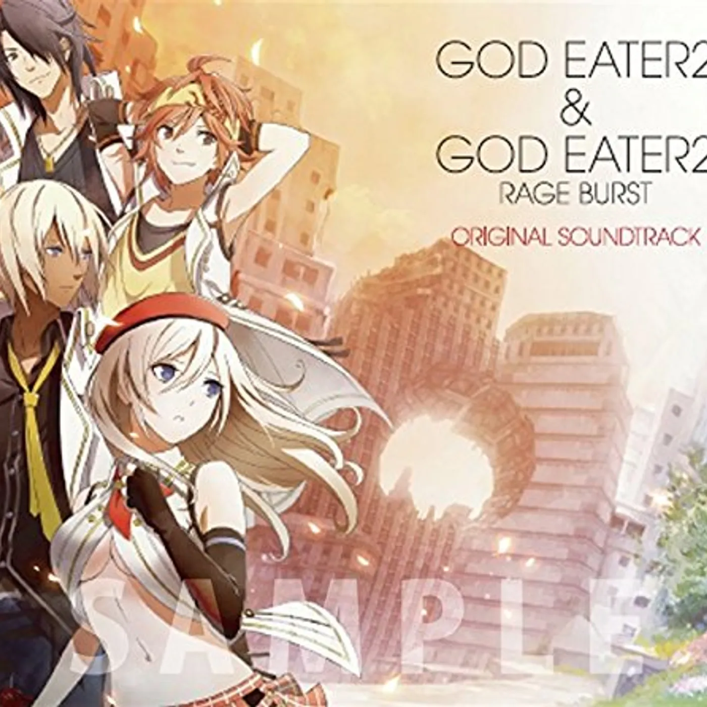 Game Music GOD EATER 2 & GOD EATER 2 RAGE / Original Soundtrack CD