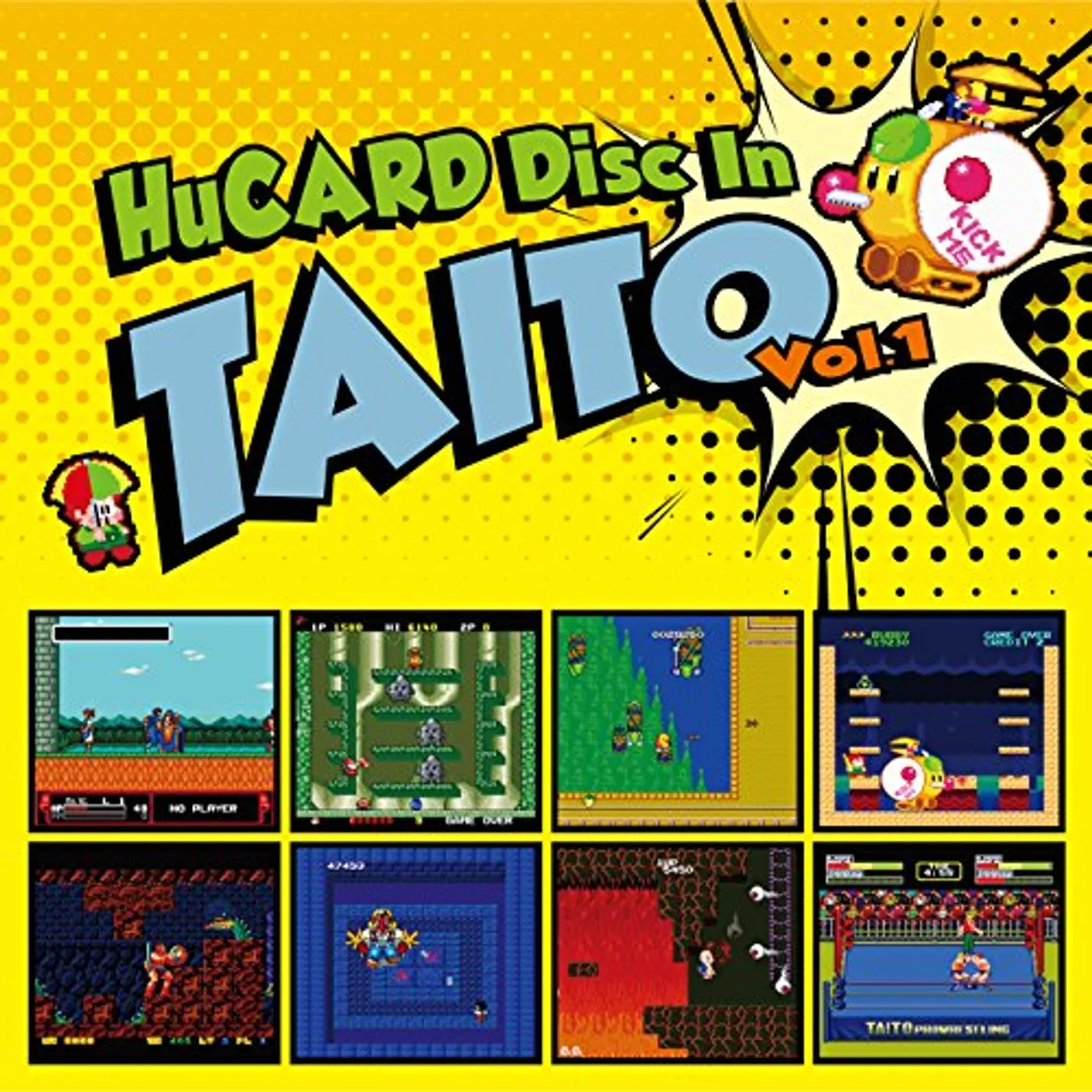 Game Music HUCARD DISC IN TAITO VOL 1 / Original Soundtrack CD