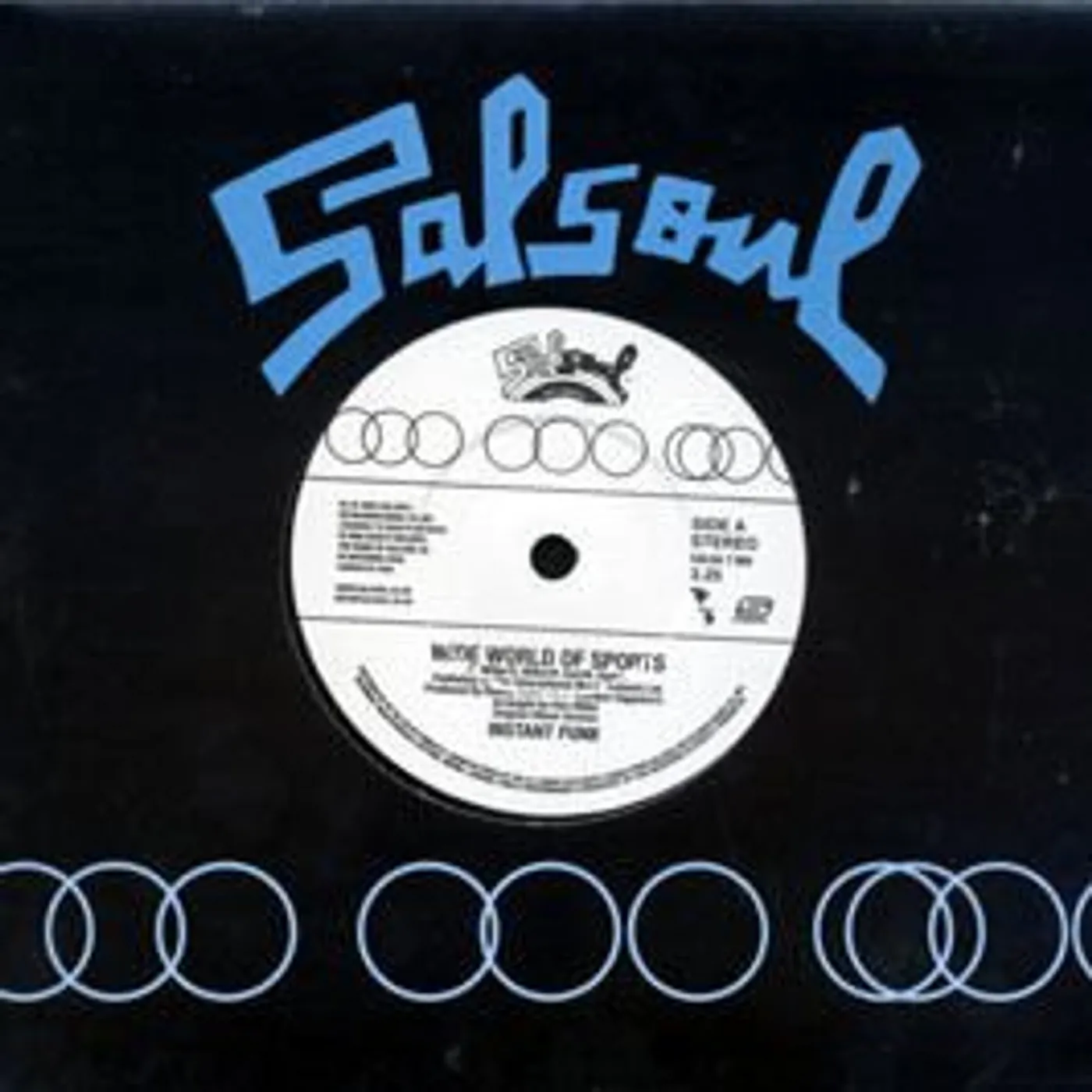 Instant Funk WIDE WORLD OF SPORTS / IT'S COOL Vinyl Record