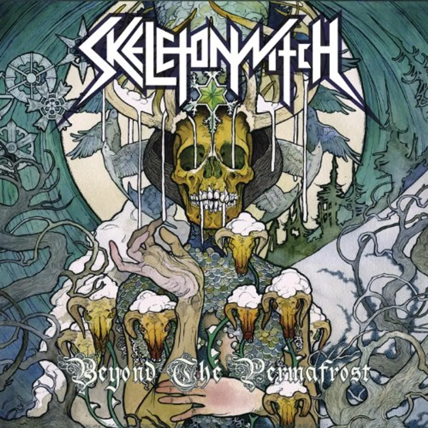Skeletonwitch BEYOND THE PERMAFROST (SILVER SERIES) Vinyl Record