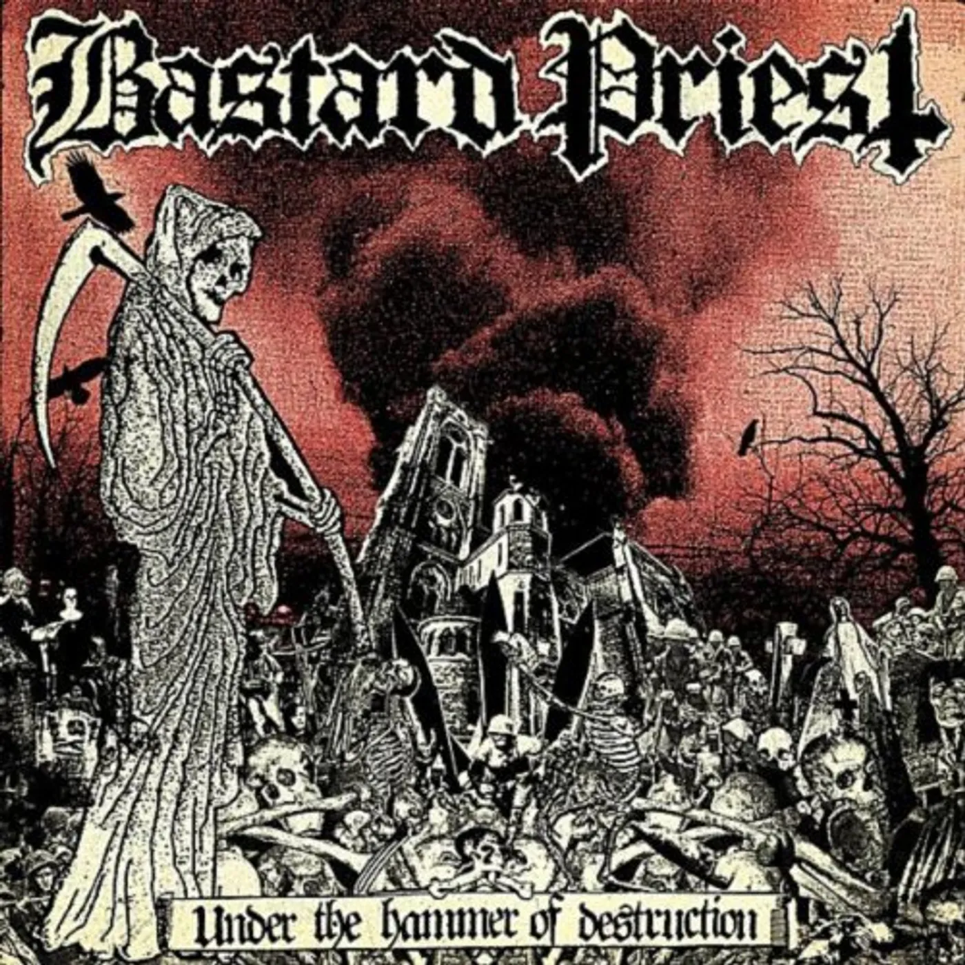 Bastard Priest Under the Hammer of Destruction Vinyl Record