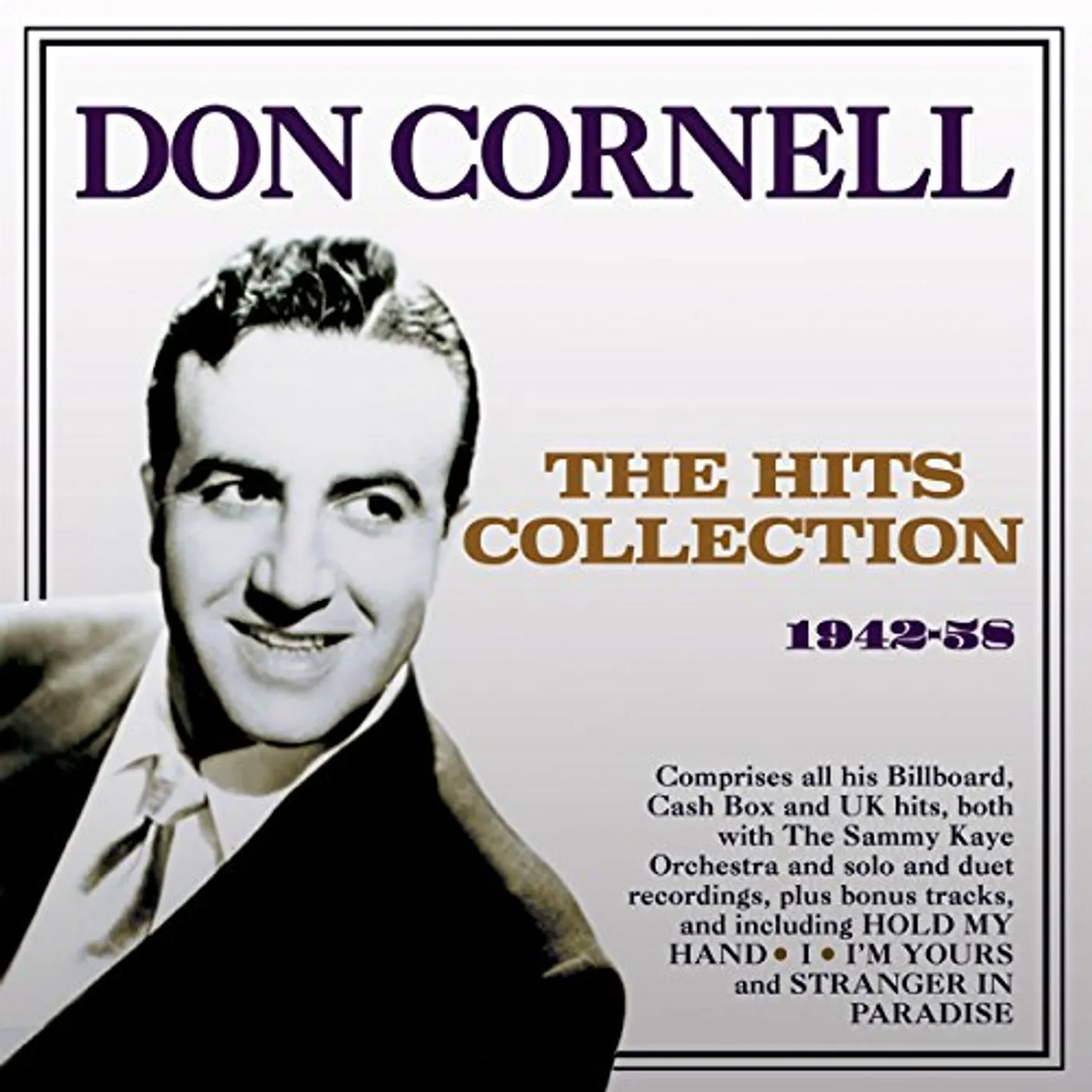 Don Cornell HITS COLLECTION 1942-58 CD