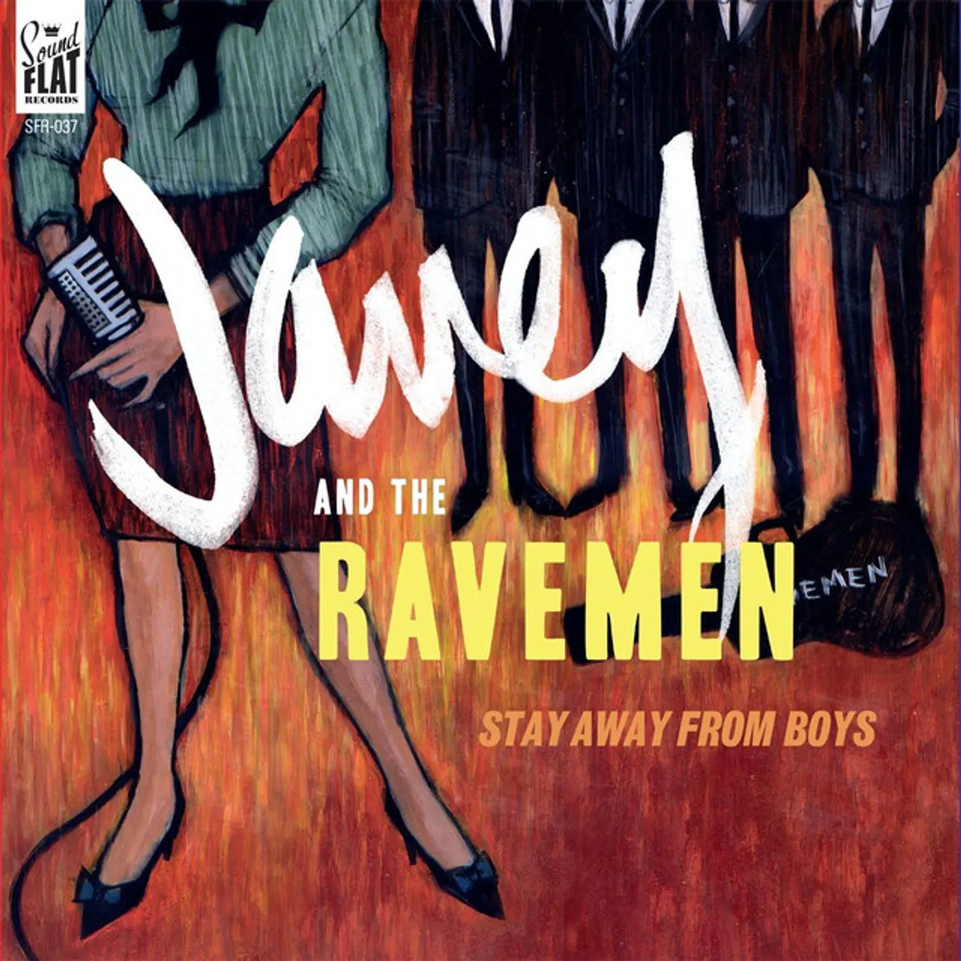 Janey & The Ravemen Stay Away From Boys Vinyl Record