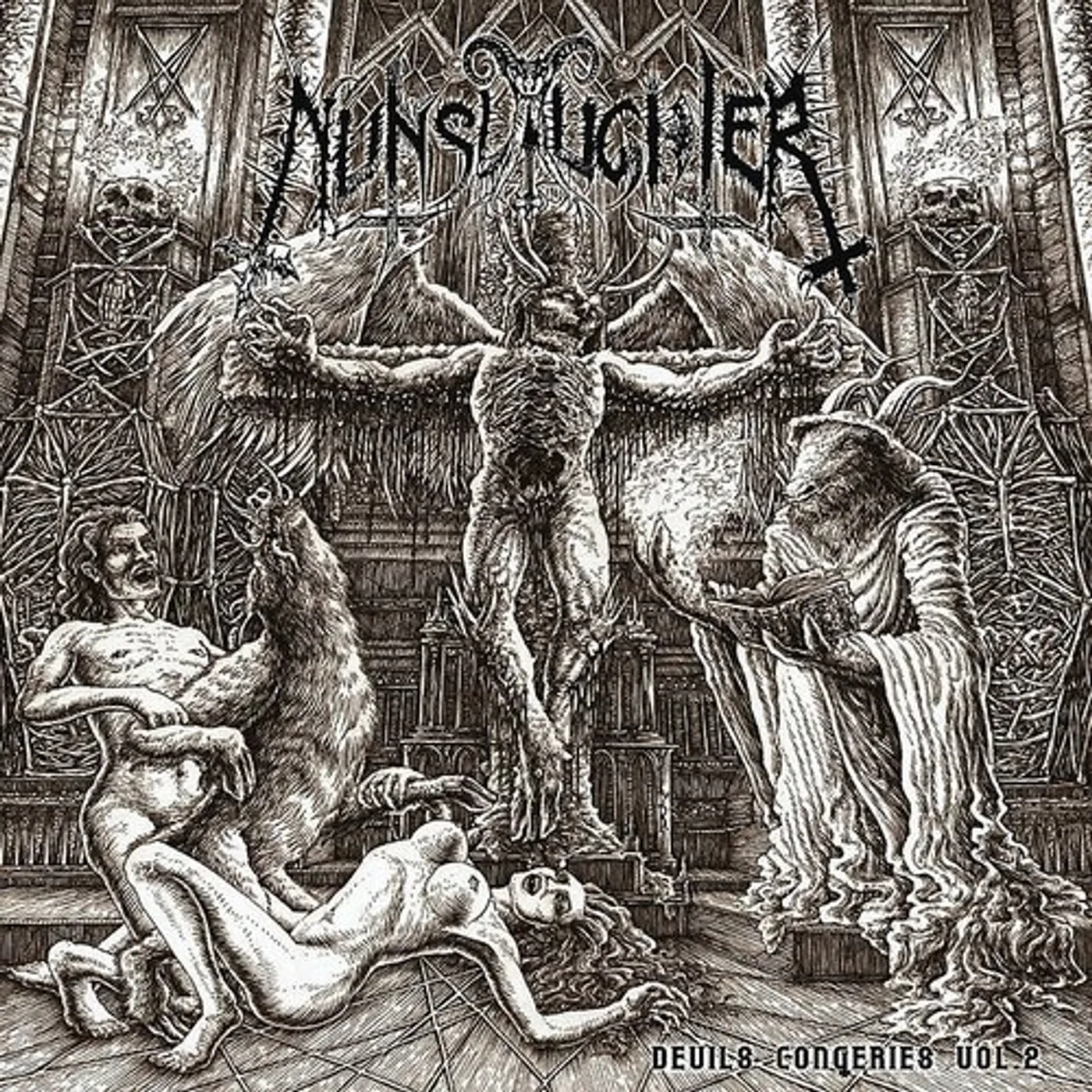 Nunslaughter DEVIL'S CONGERIES VOLUME 2 Vinyl Record