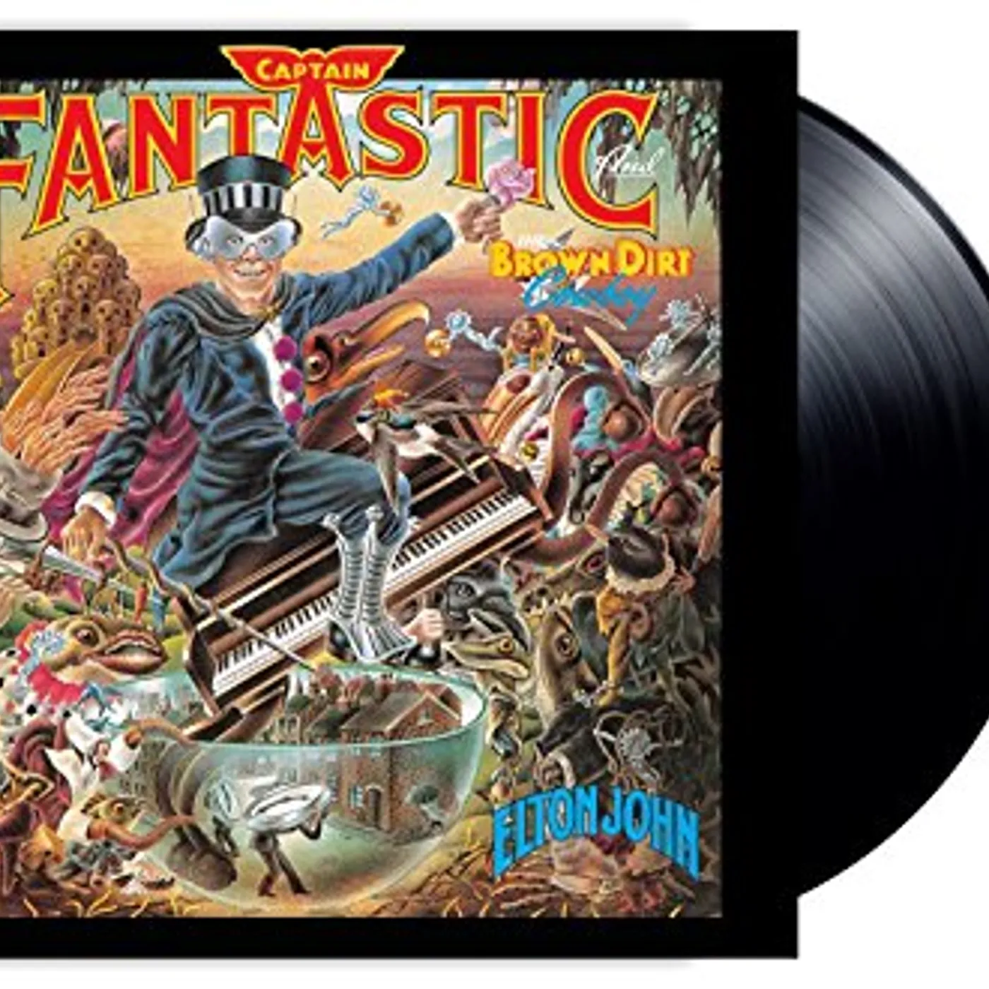 Elton John Captain Fantastic And The Brown Dirt Cowboy Vinyl Record