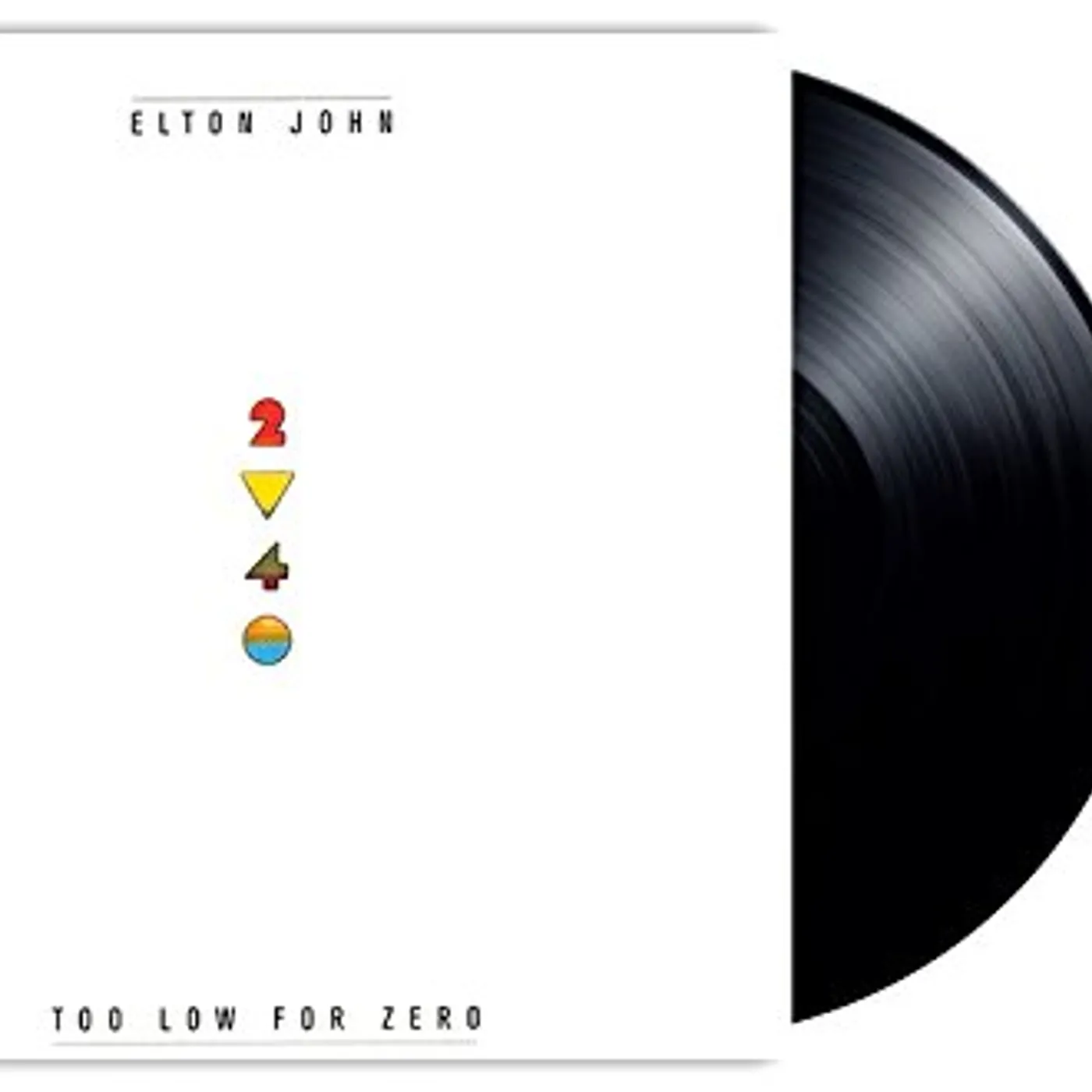 Elton John Too Low For Zero Vinyl Record