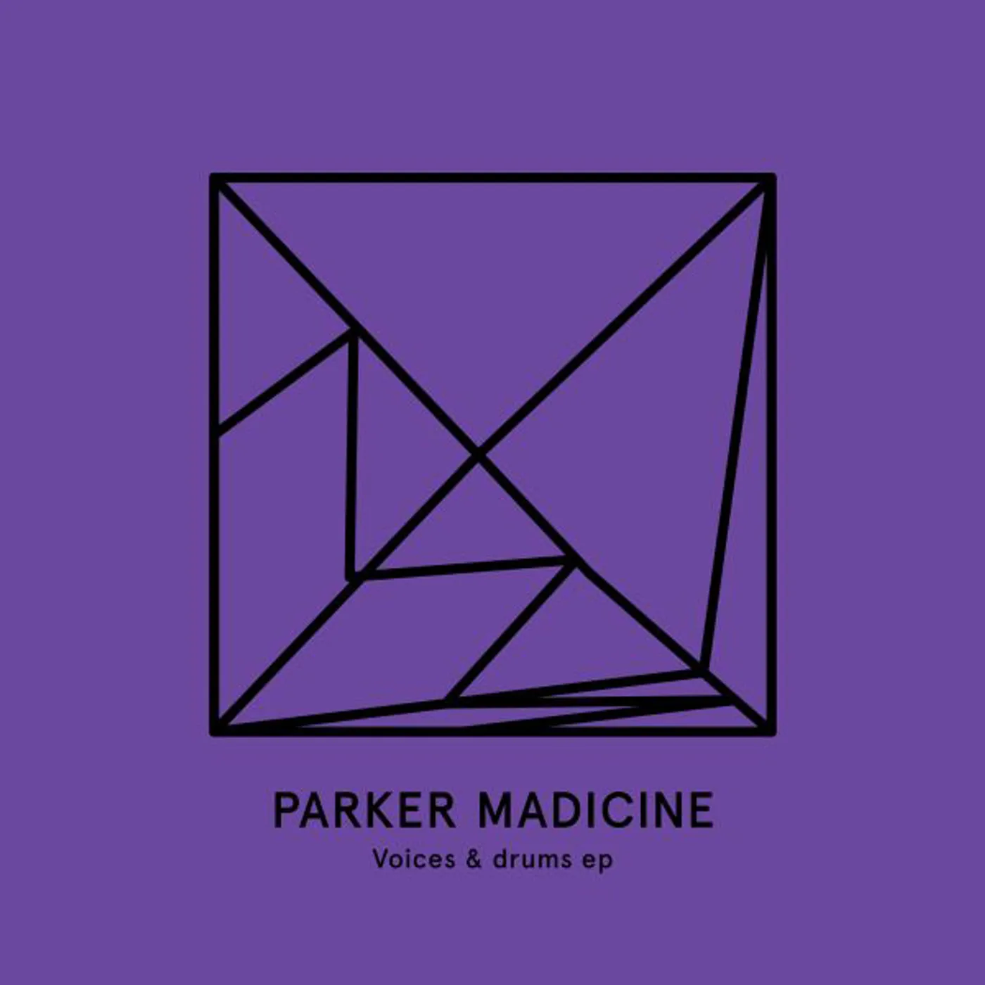 Parker Madicine VOICES & DRUMS Vinyl Record