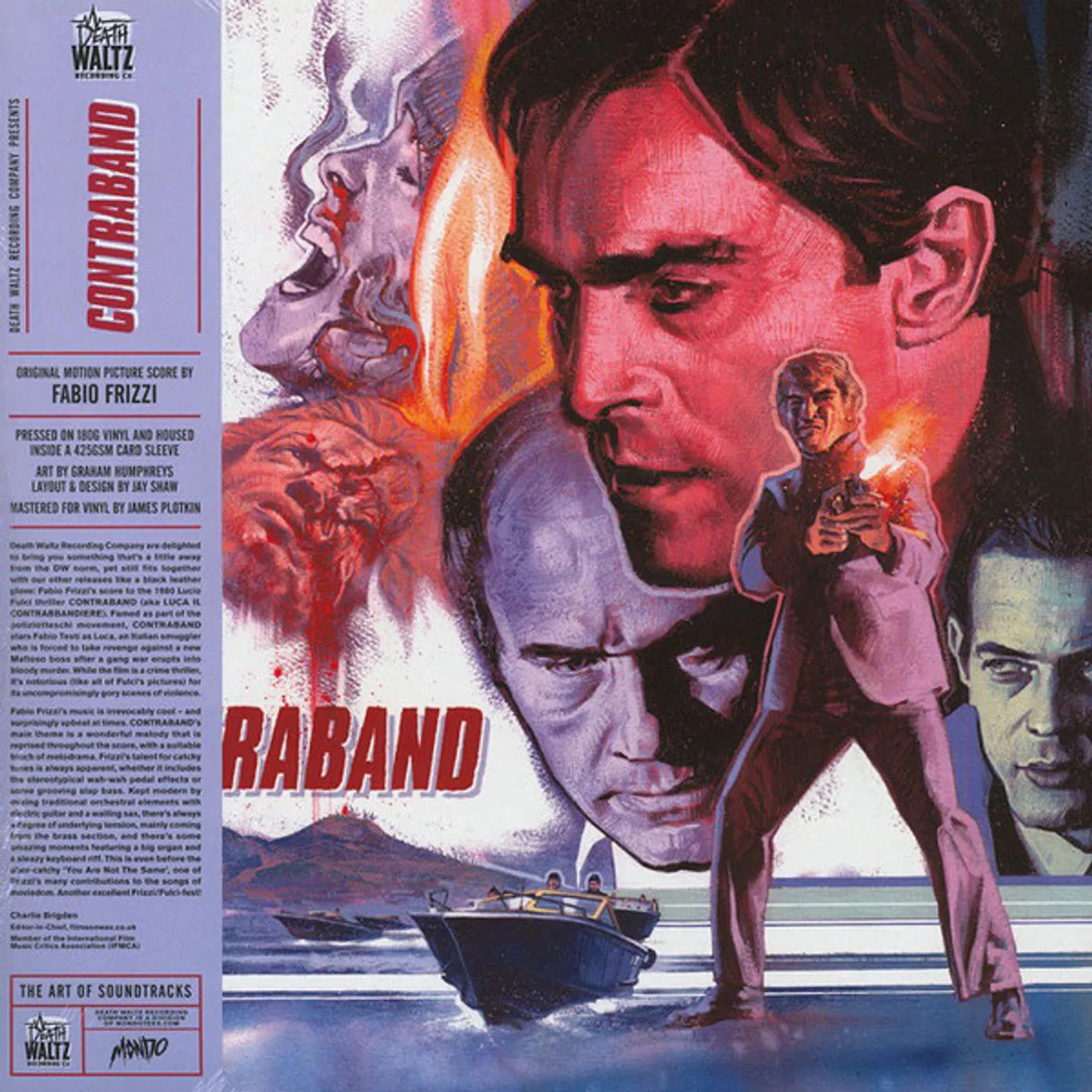 Fabio Frizzi CONTRABAND / O.S.T. Vinyl Record