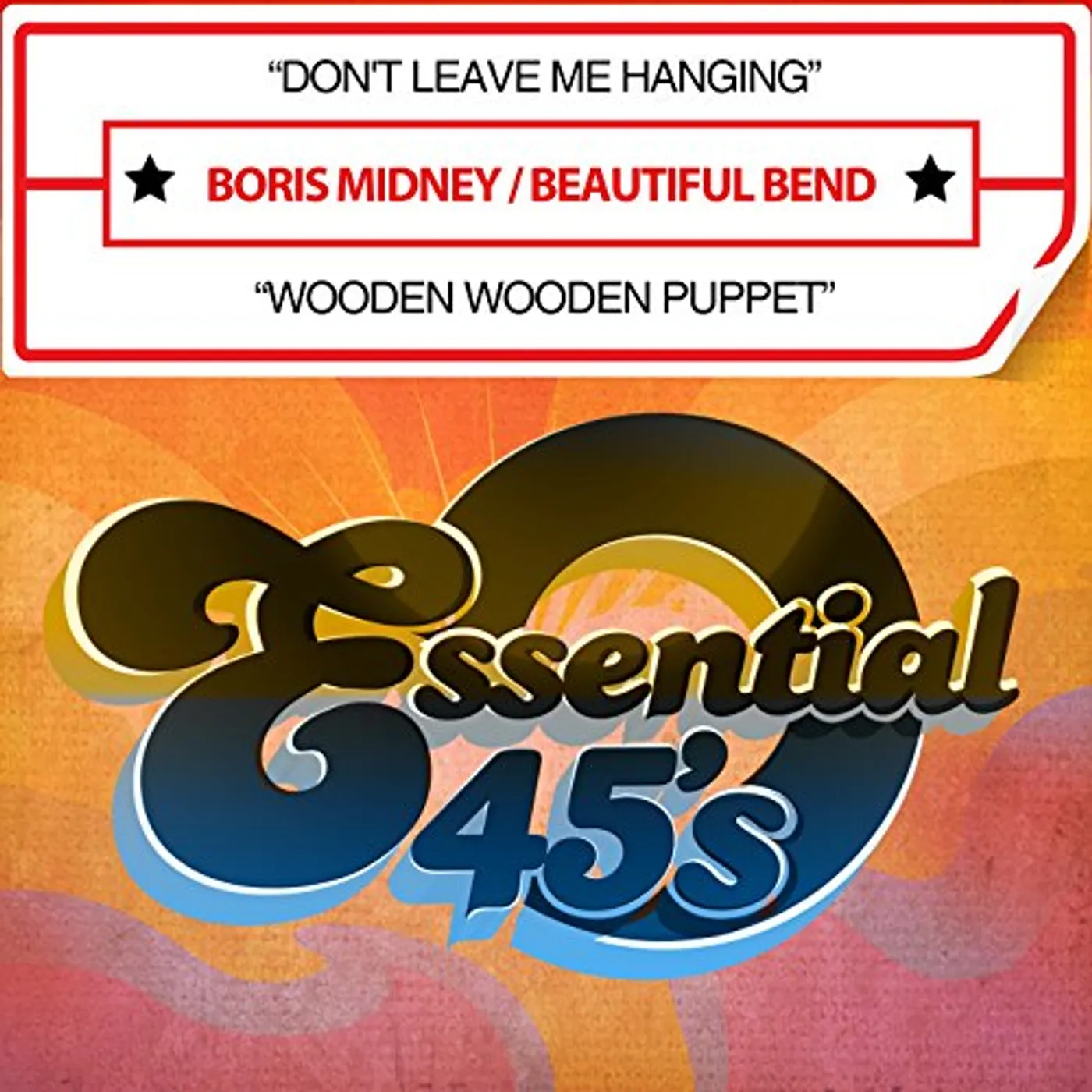 Boris Midney DON'T LEAVE ME HANGING / WOODEN WOODEN PUPPET CD