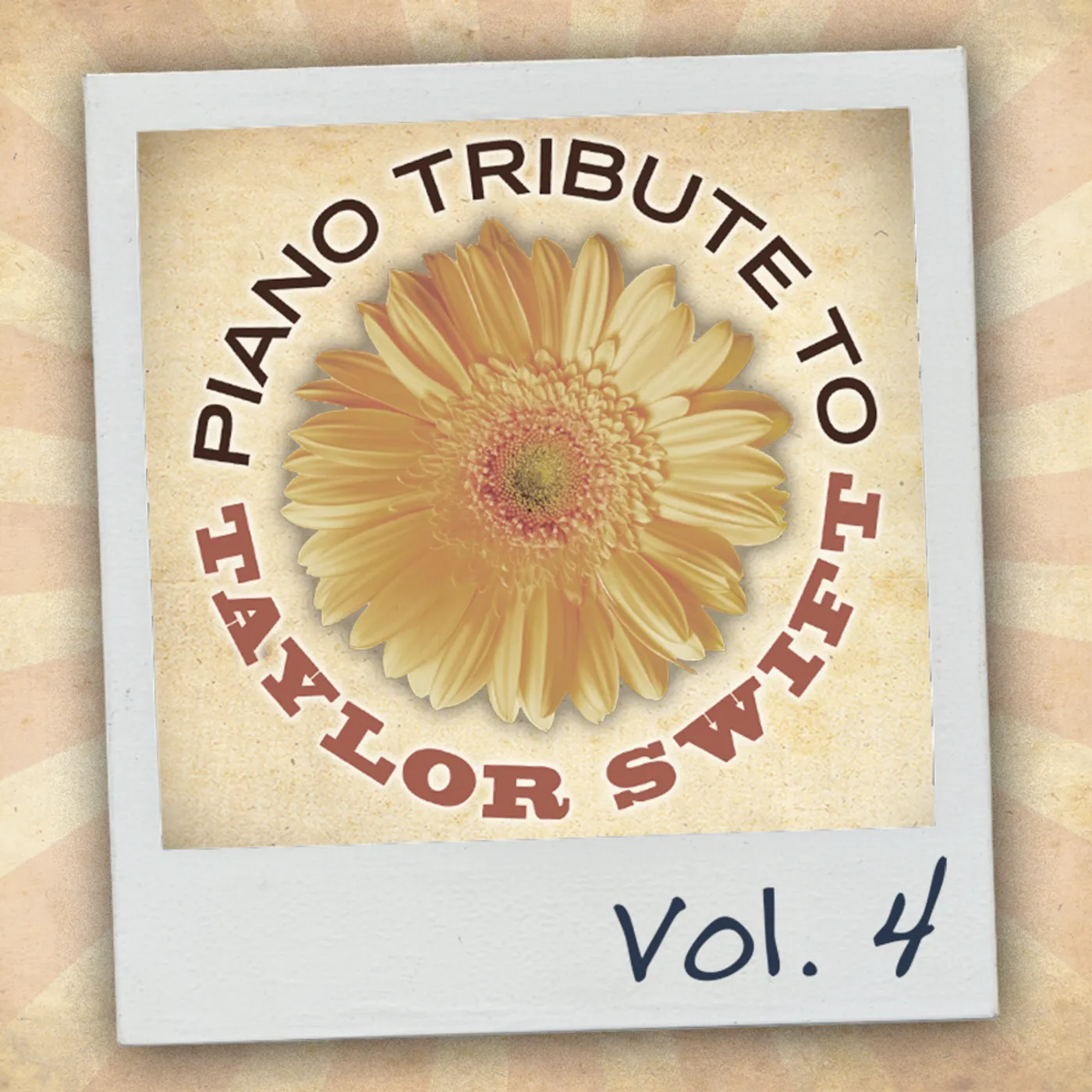 Piano Tribute Players PIANO TRIBUTE TO TAYLOR SWIFT VOL 4 CD