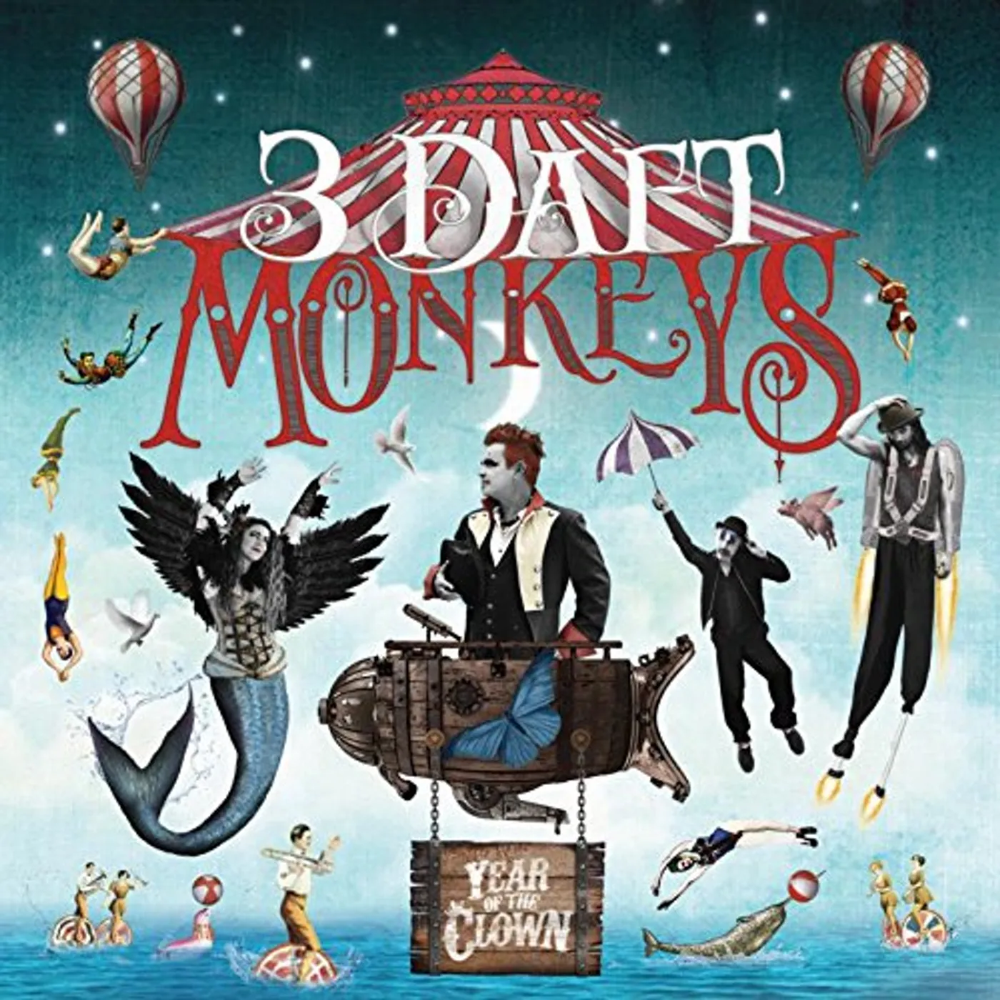 3 Daft Monkeys YEAR OF THE CLOWN CD