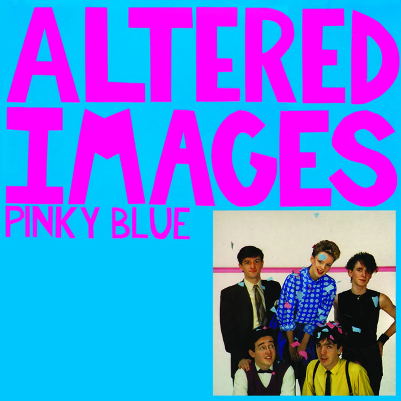 Altered Images Pinky Blue Vinyl Record