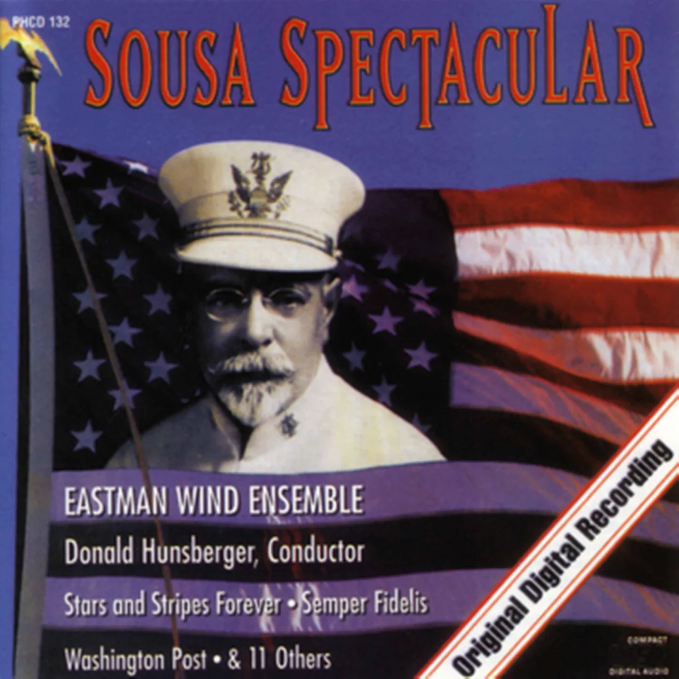 Eastman Wind Ensemble SOUSA SPECTACULAR: STARS & STRIPES FOREVER SEMPER CD