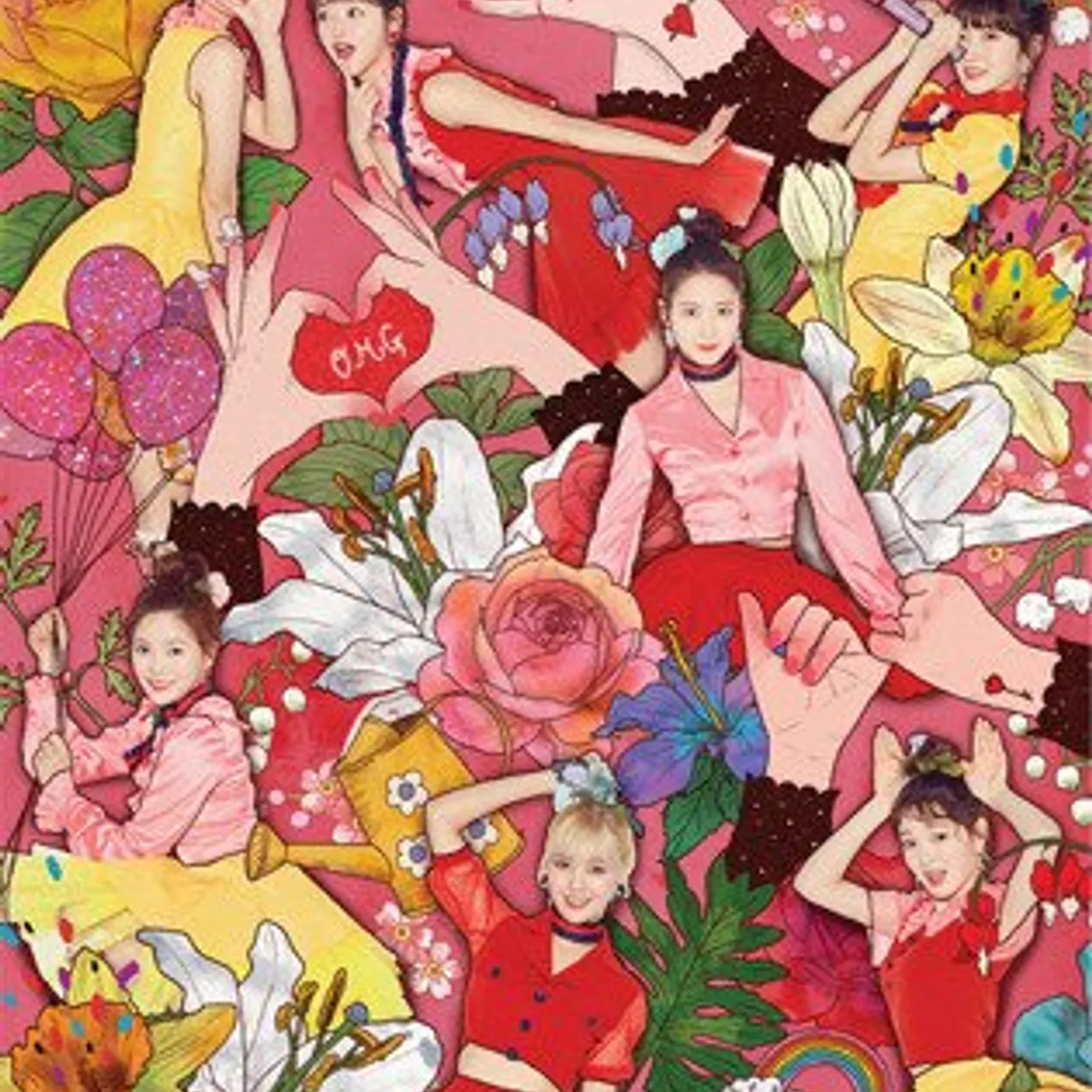 OH MY GIRL COLORING BOOK CD