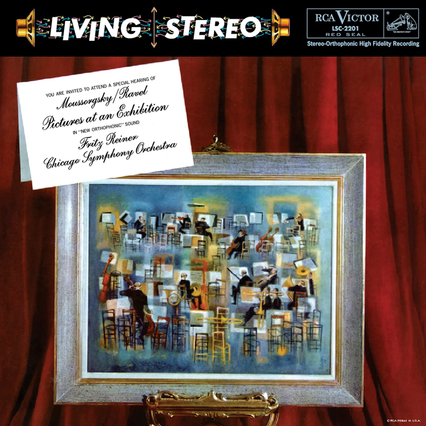Reiner MOUSSORGSKY / RAVEL: PICTURES AT AN EXHIBITION Vinyl Record