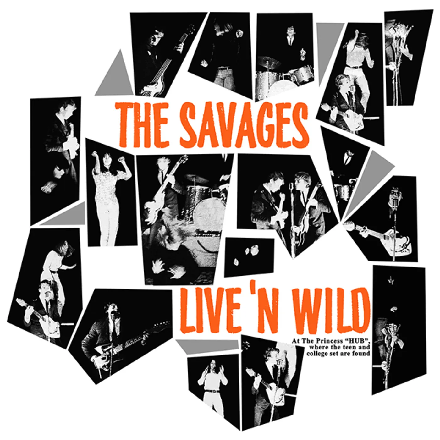 The Savages Live'n Wild Vinyl Record