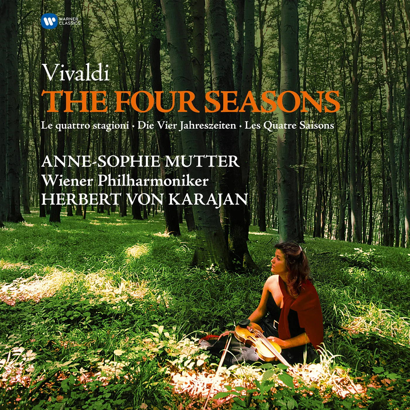 Vivaldi / Mutter / Karajan FOUR SEASONS Vinyl Record