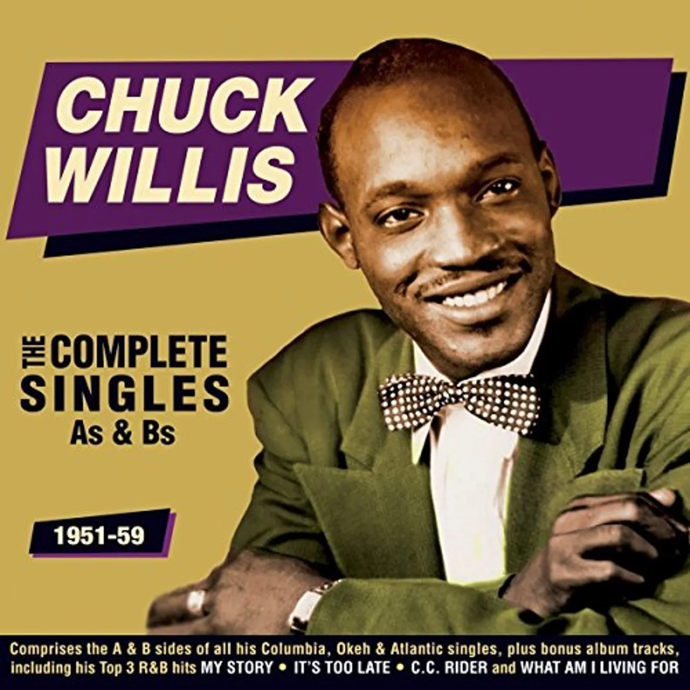 Chuck Willis COMPLETE SINGLES AS & BS 1951-59 CD
