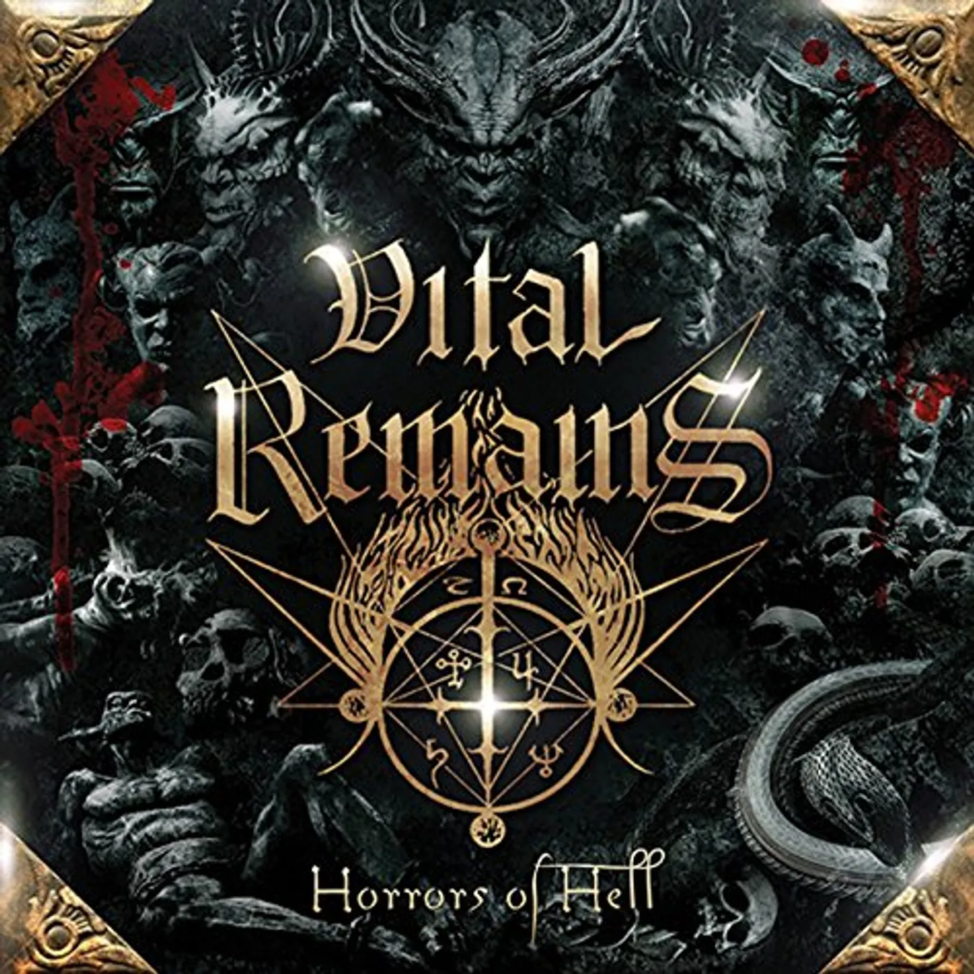 Vital Remains Horrors of Hell Vinyl Record