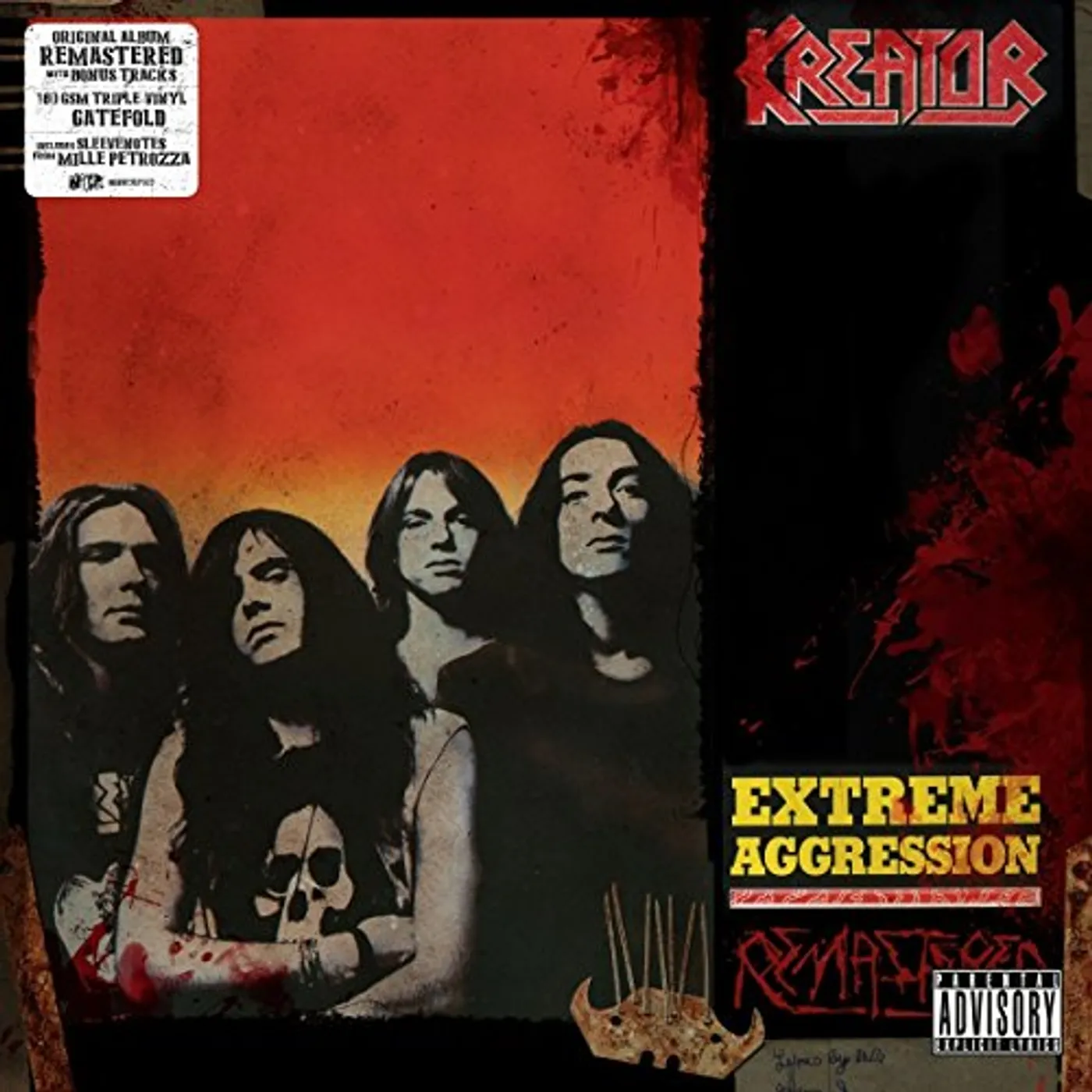 Kreator EXTREME AGRESSION Vinyl Record