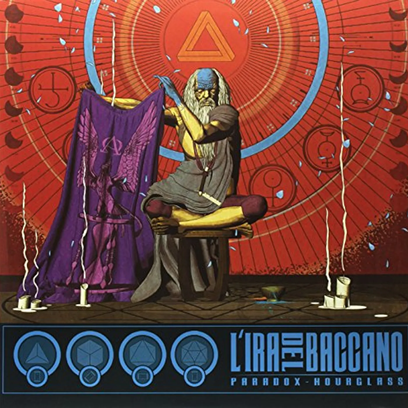 L'Ira del Baccano PARADOX HOURGLASS (RED VINYL) Vinyl Record