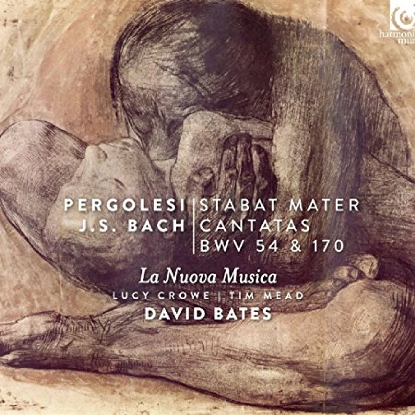 La Nuova Musica PERGOLESI: STABAT MATER. BACH: TWO CANTATAS CD